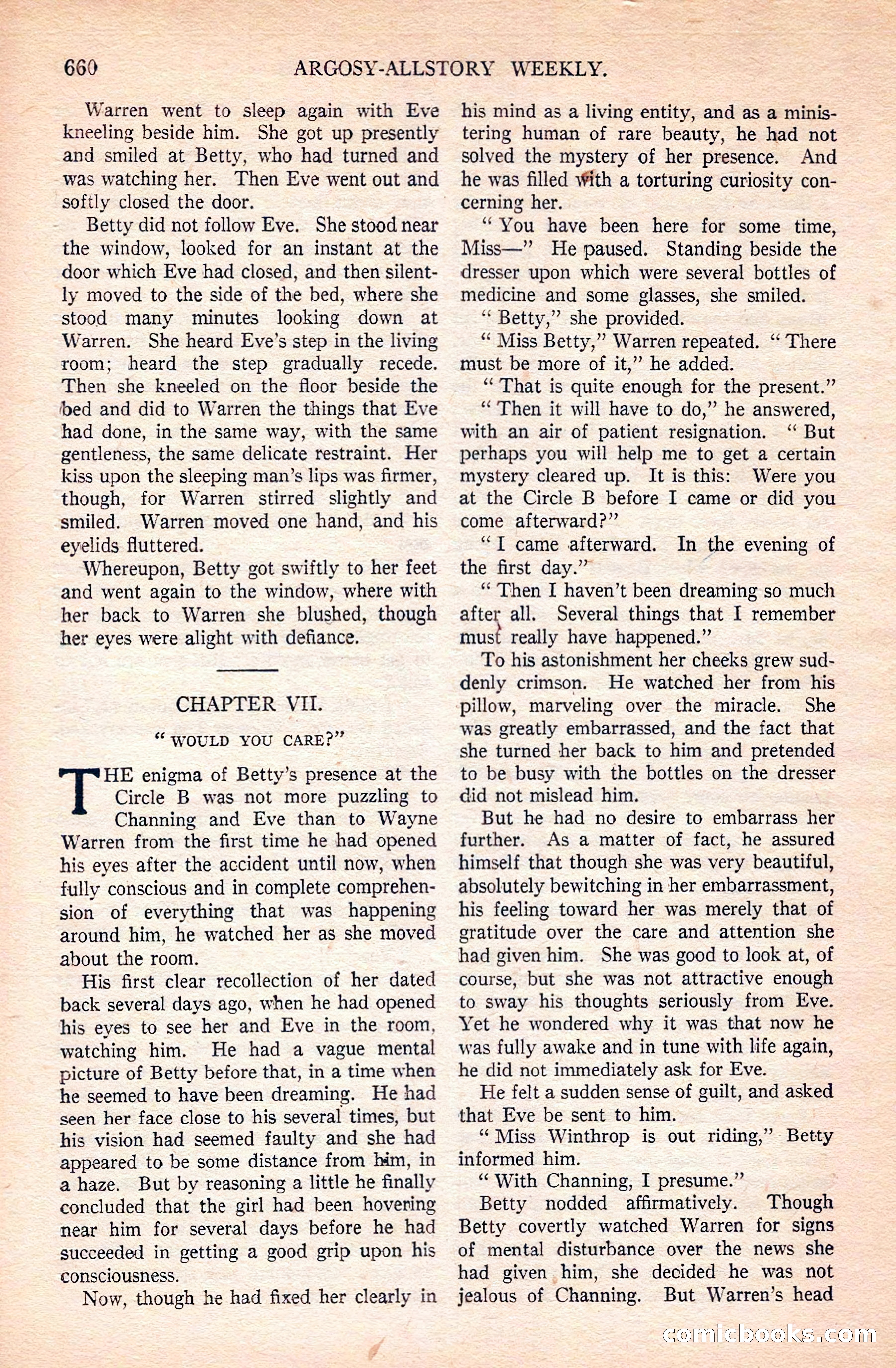 Argosy All-Story Weekly — page 26 of 168