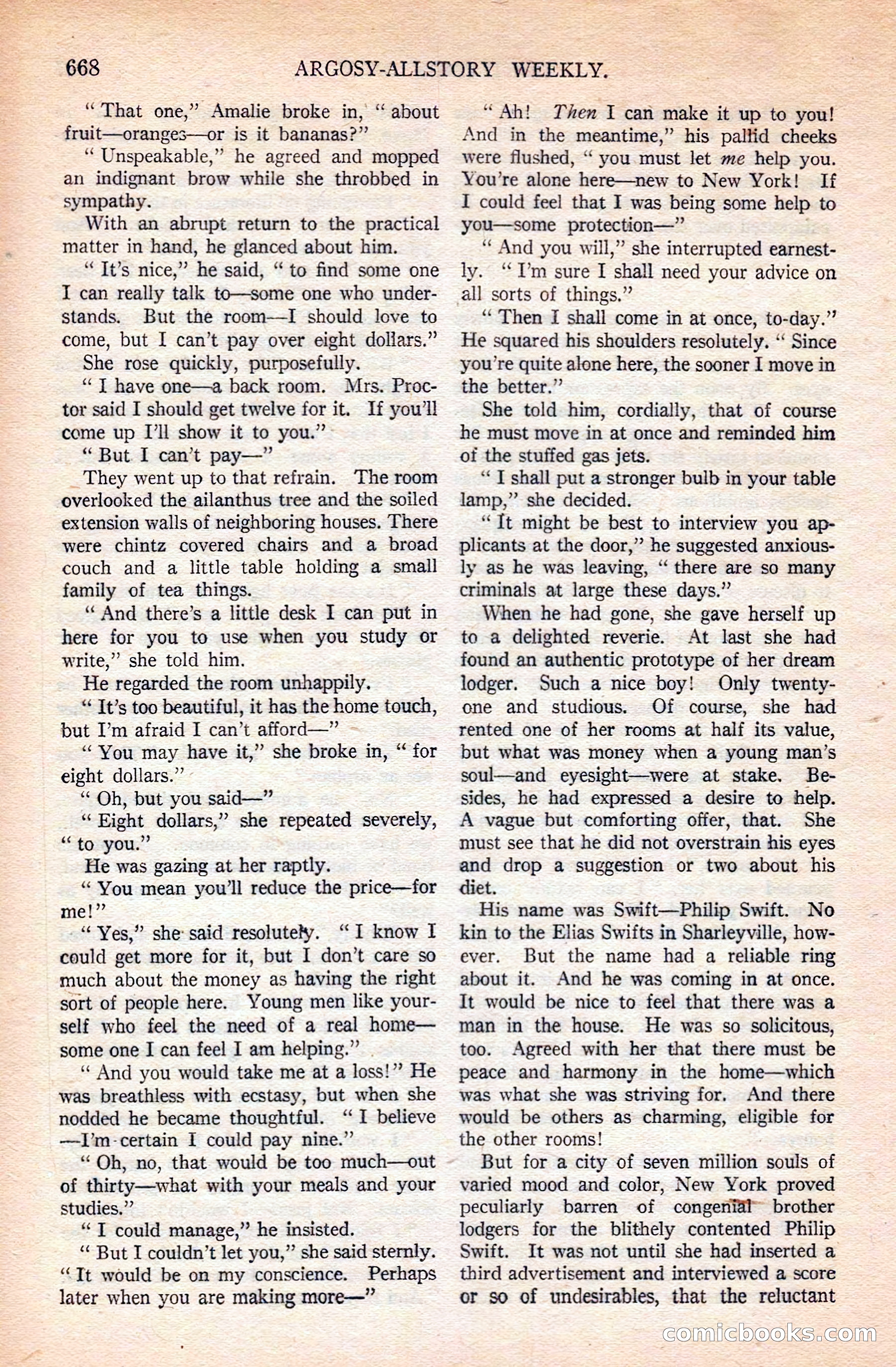 Argosy All-Story Weekly — page 34 of 168