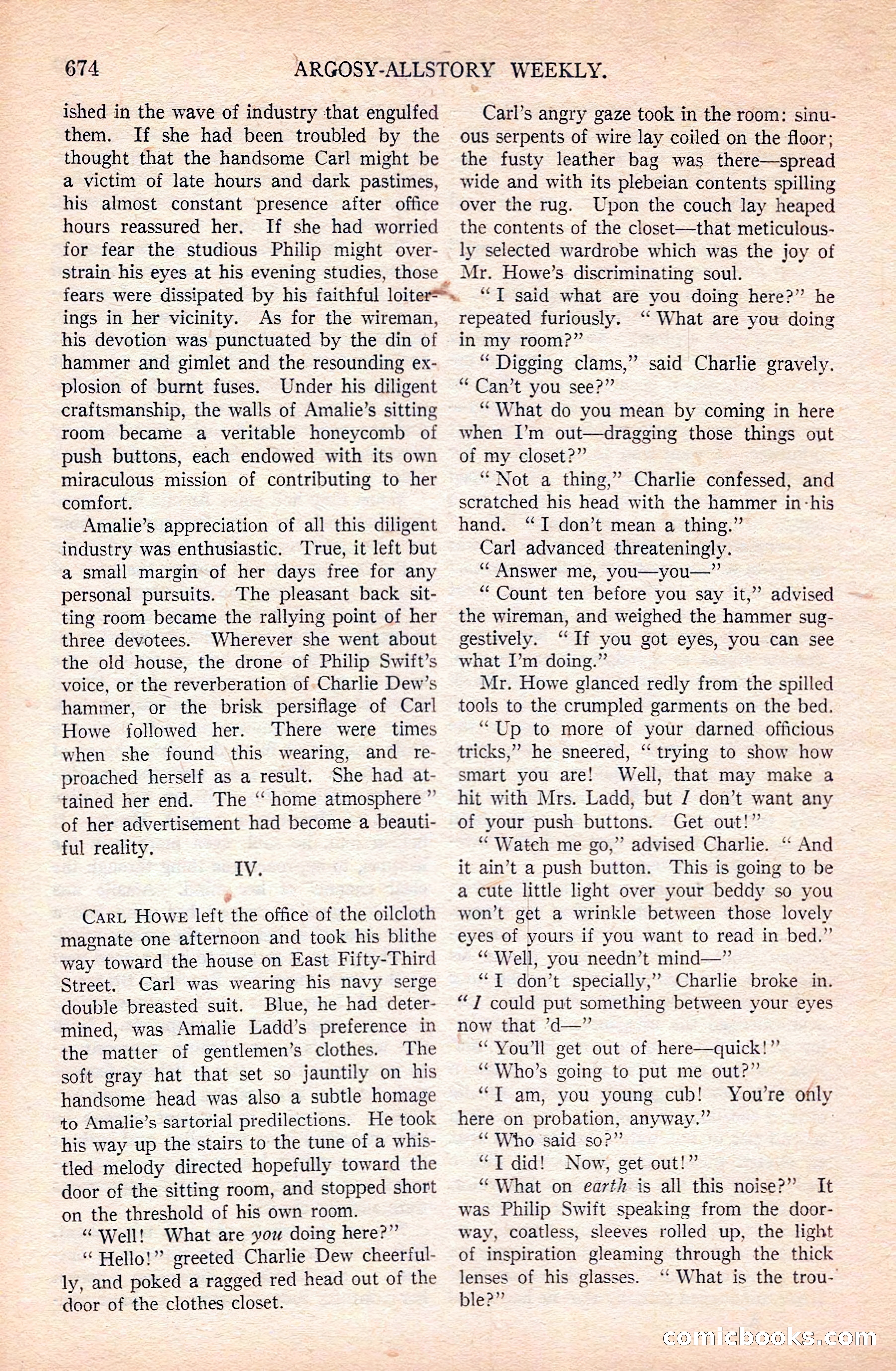 Argosy All-Story Weekly — page 40 of 168