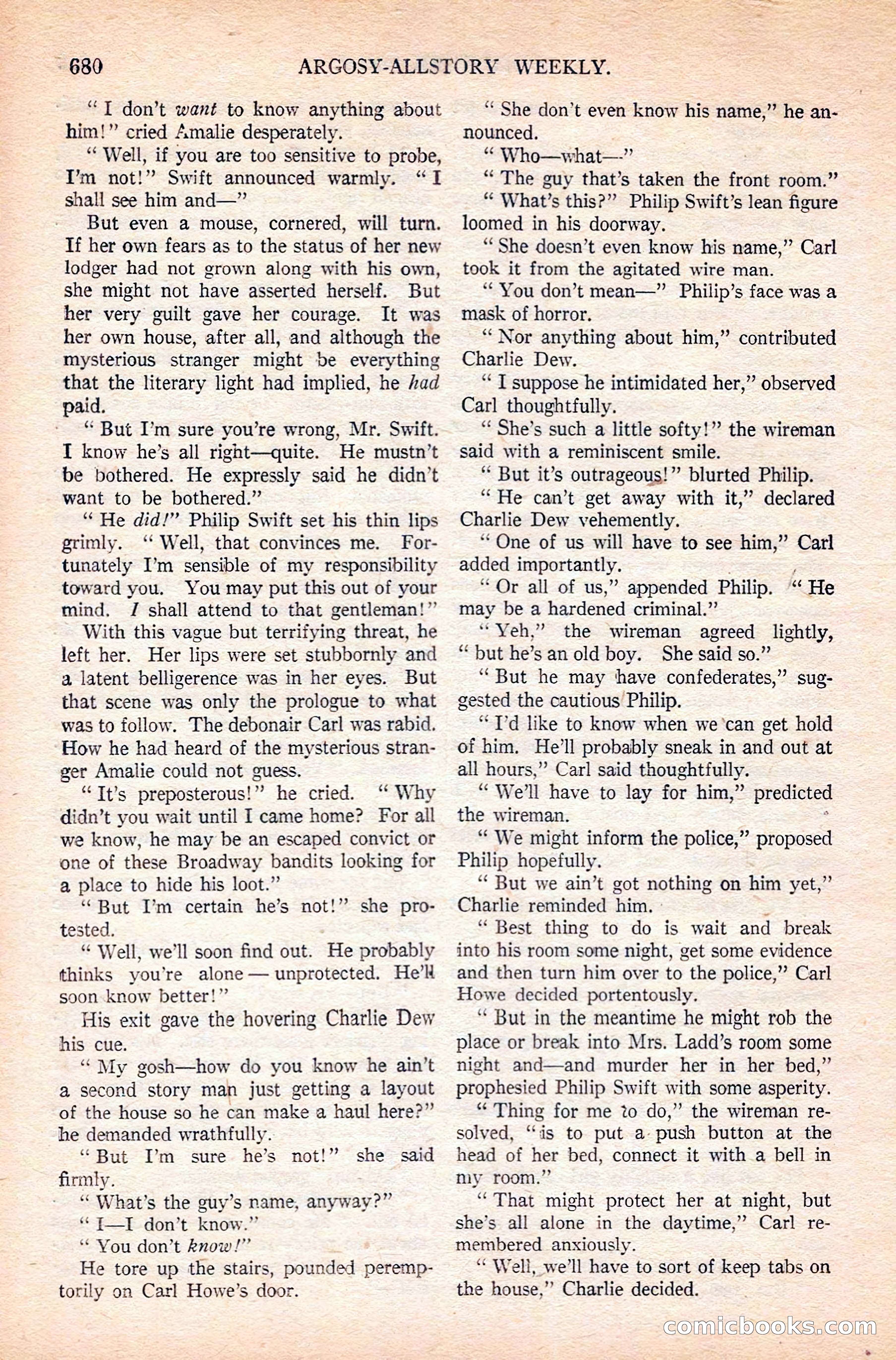 Argosy All-Story Weekly — page 46 of 168