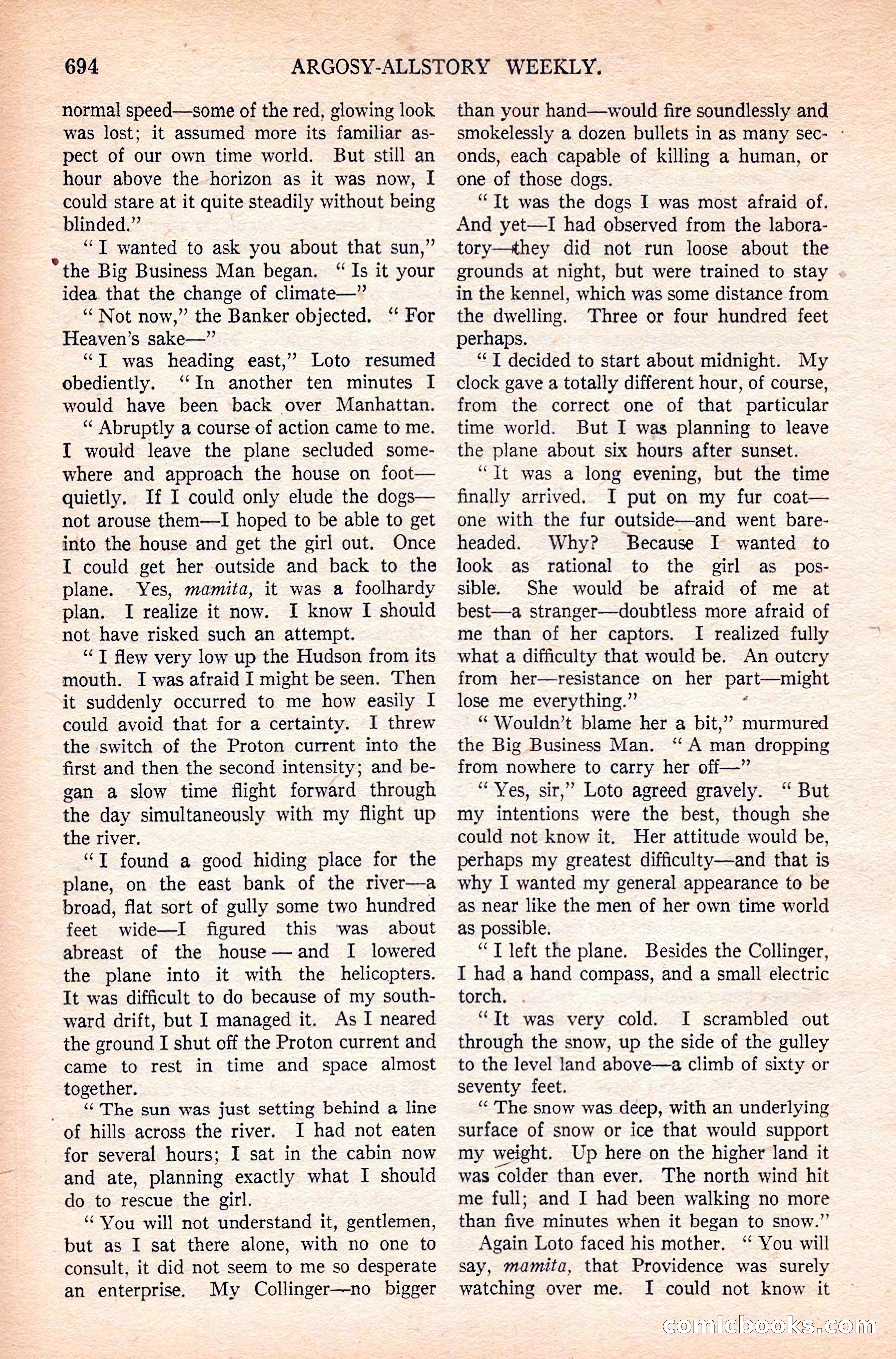 Argosy All-Story Weekly — page 60 of 168