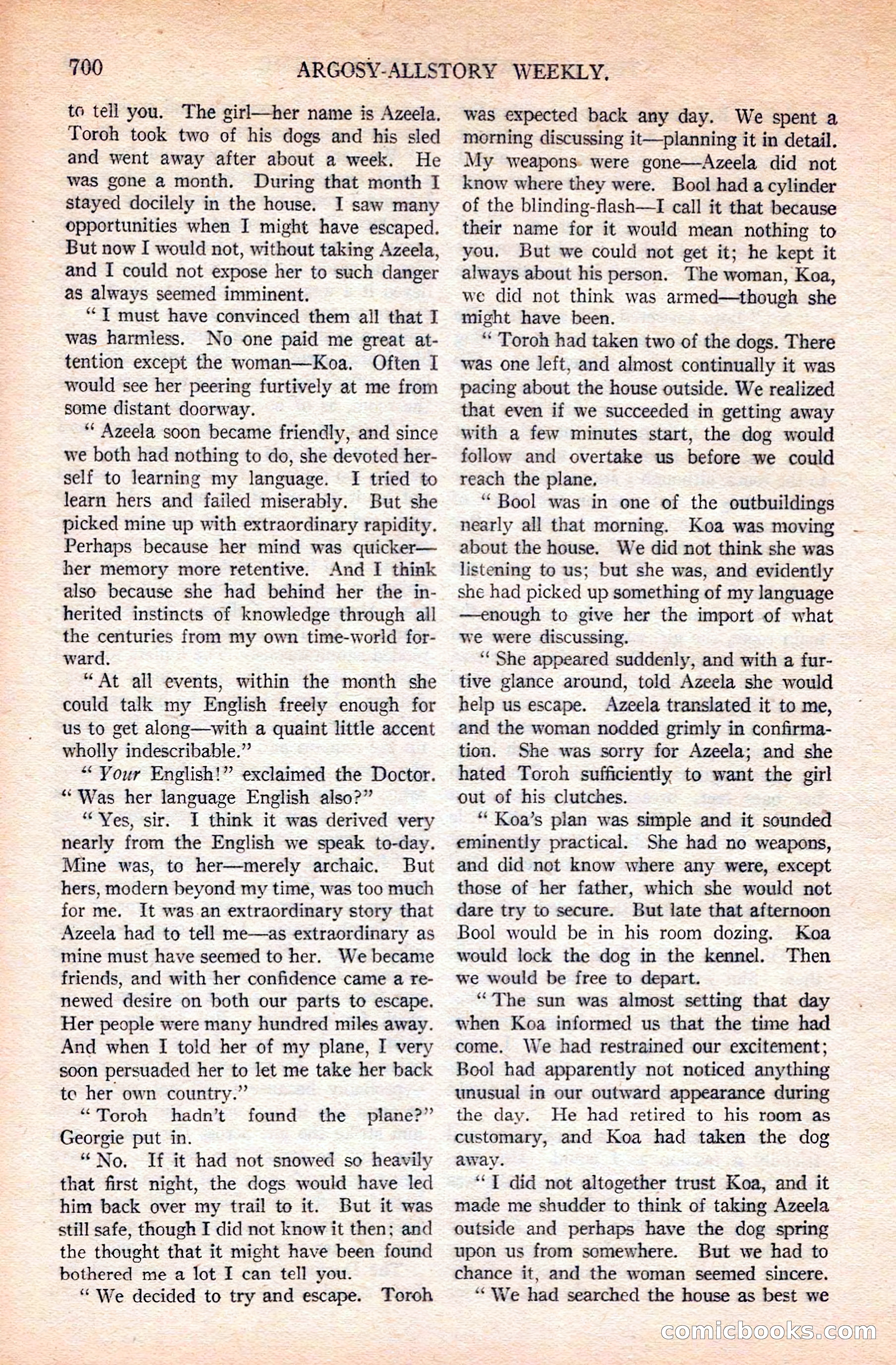 Argosy All-Story Weekly — page 66 of 168