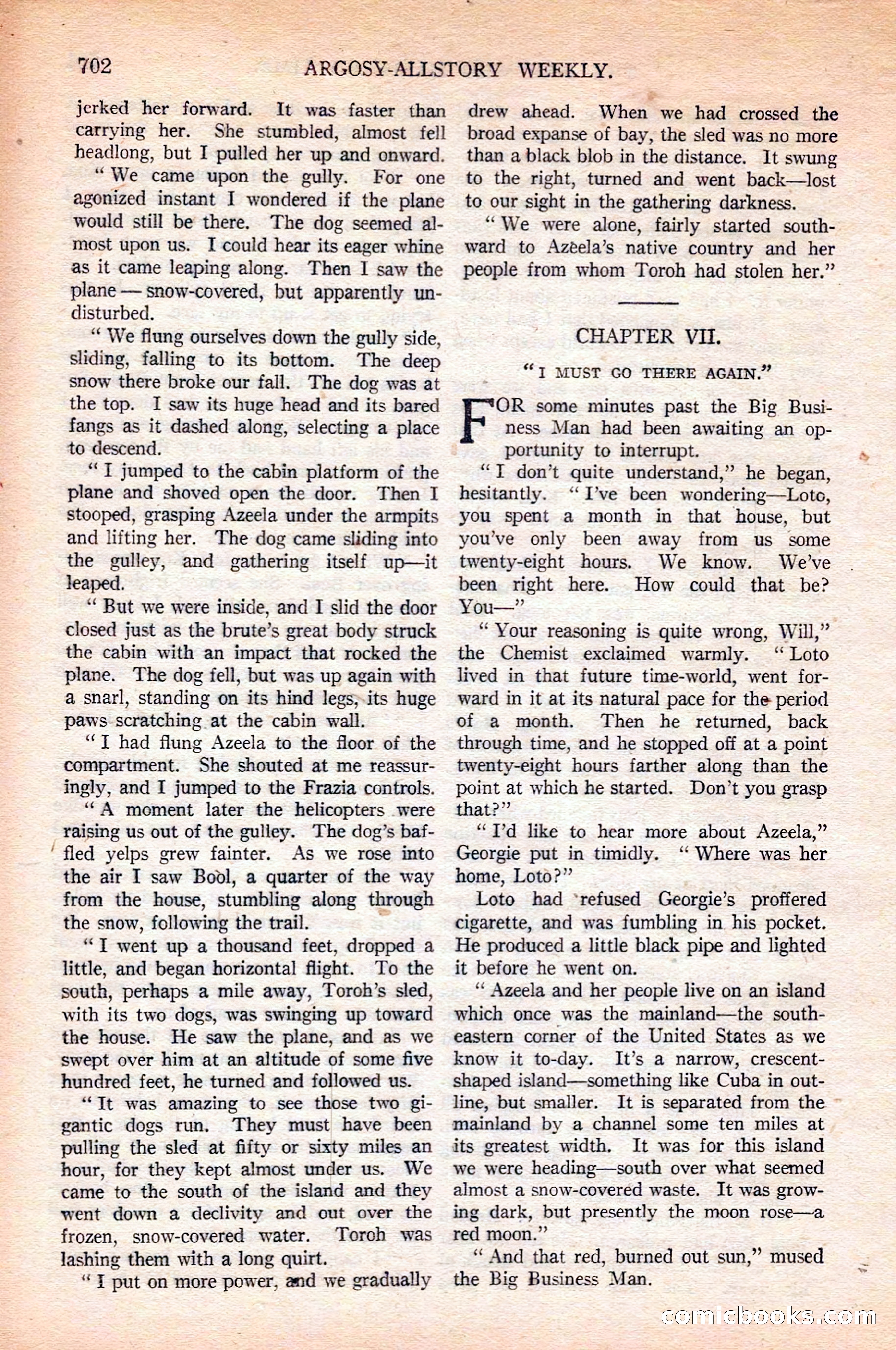 Argosy All-Story Weekly — page 68 of 168
