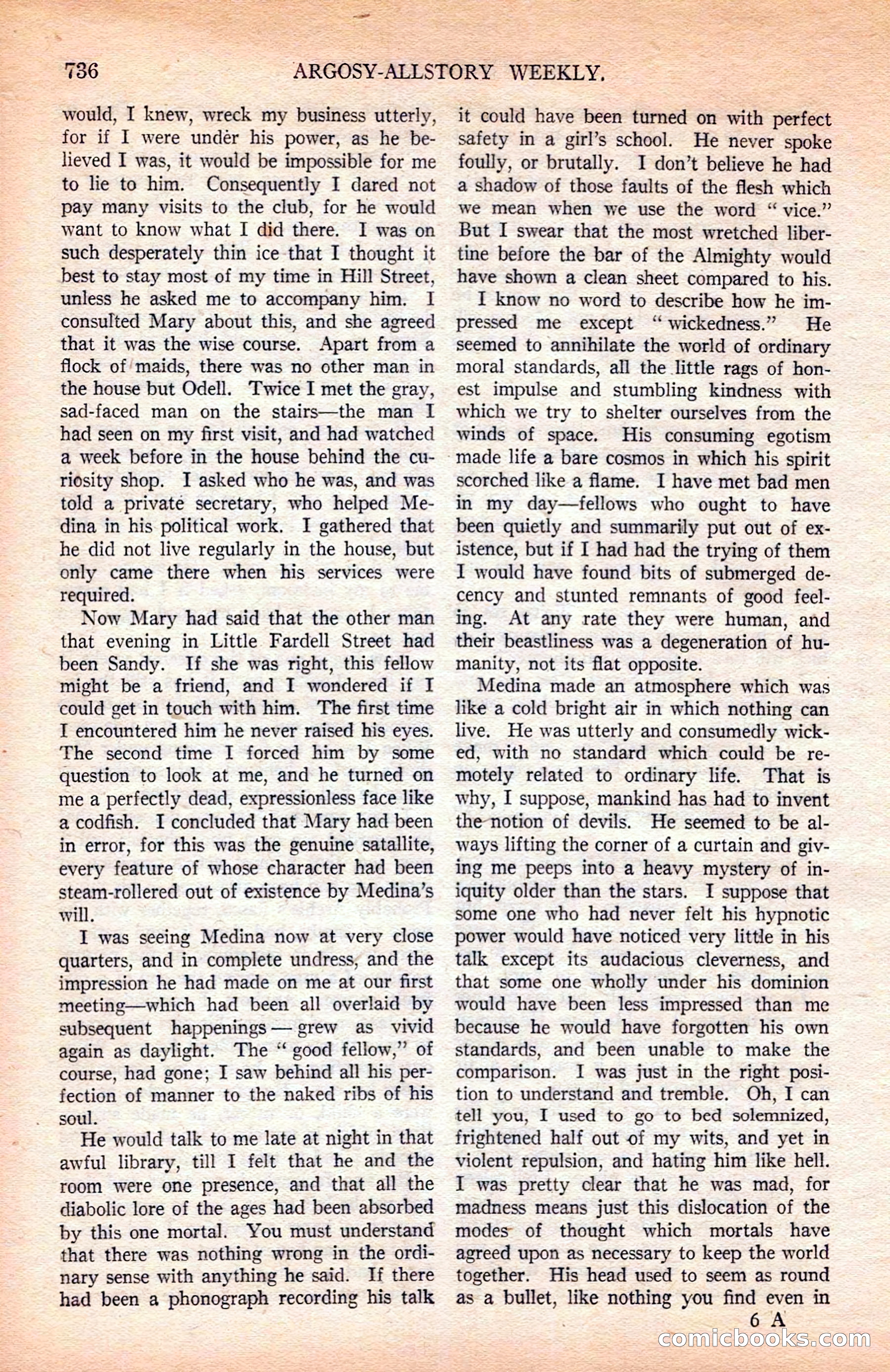 Argosy All-Story Weekly — page 102 of 168