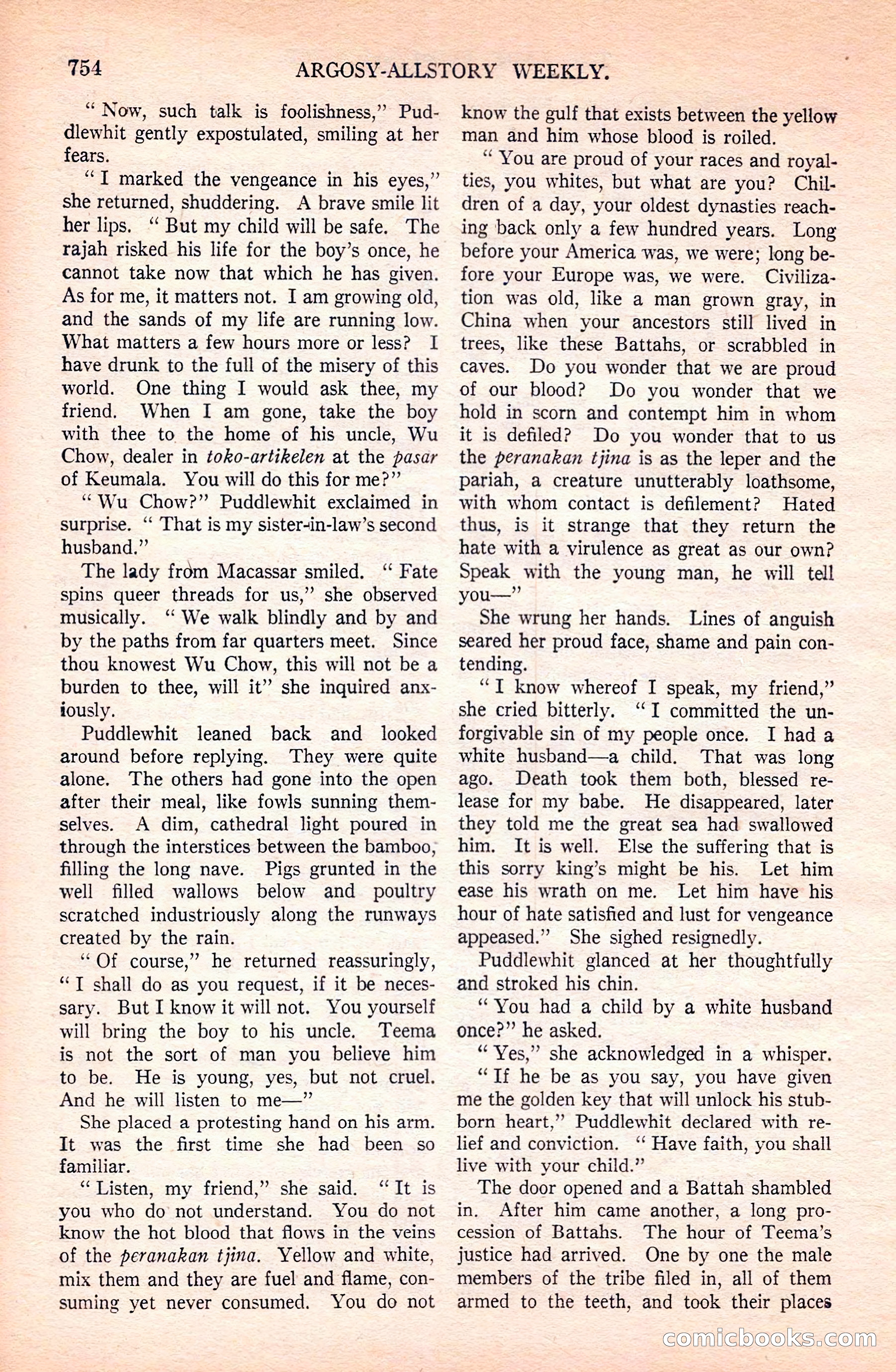 Argosy All-Story Weekly — page 120 of 168