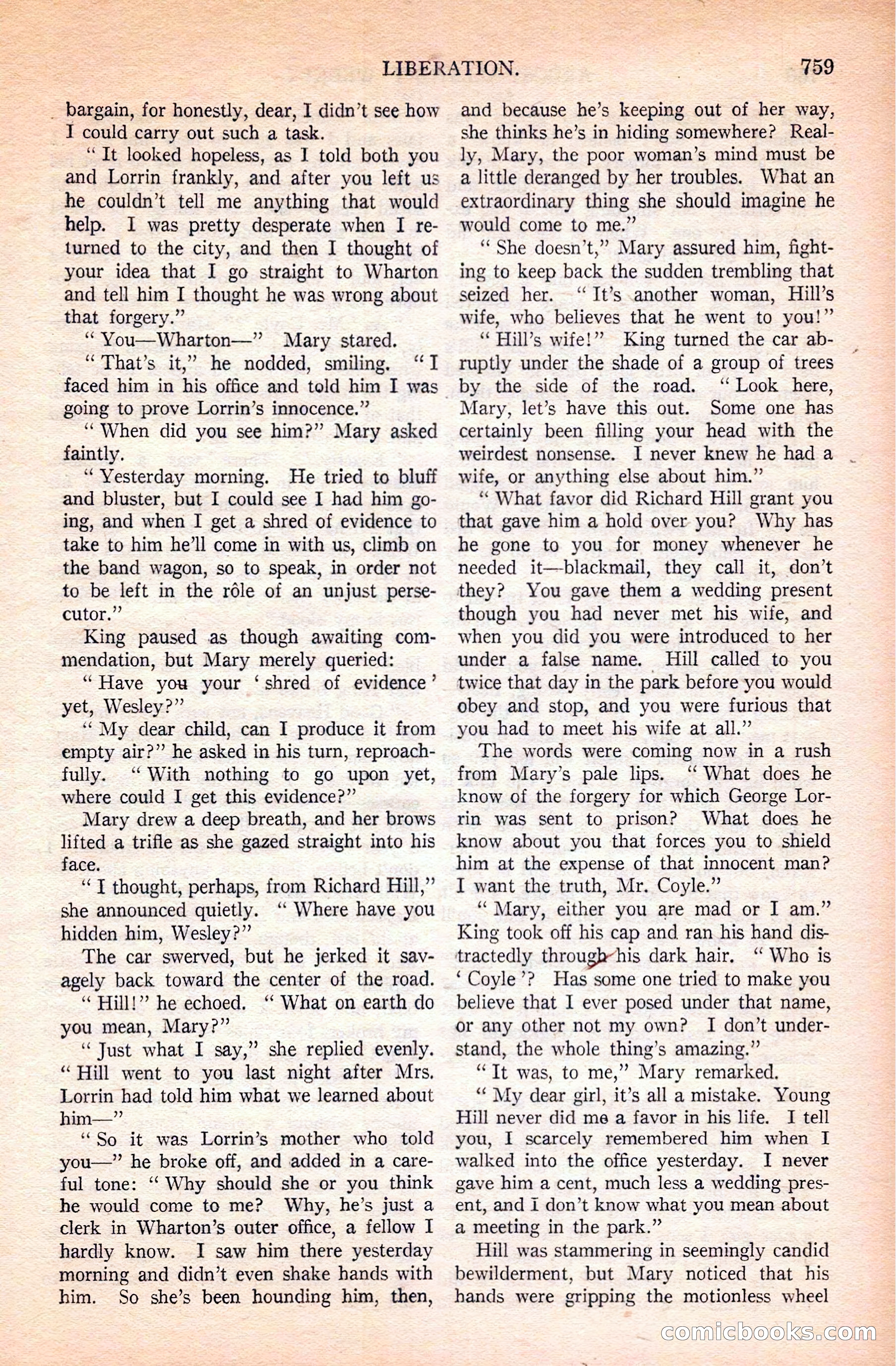 Argosy All-Story Weekly — page 125 of 168