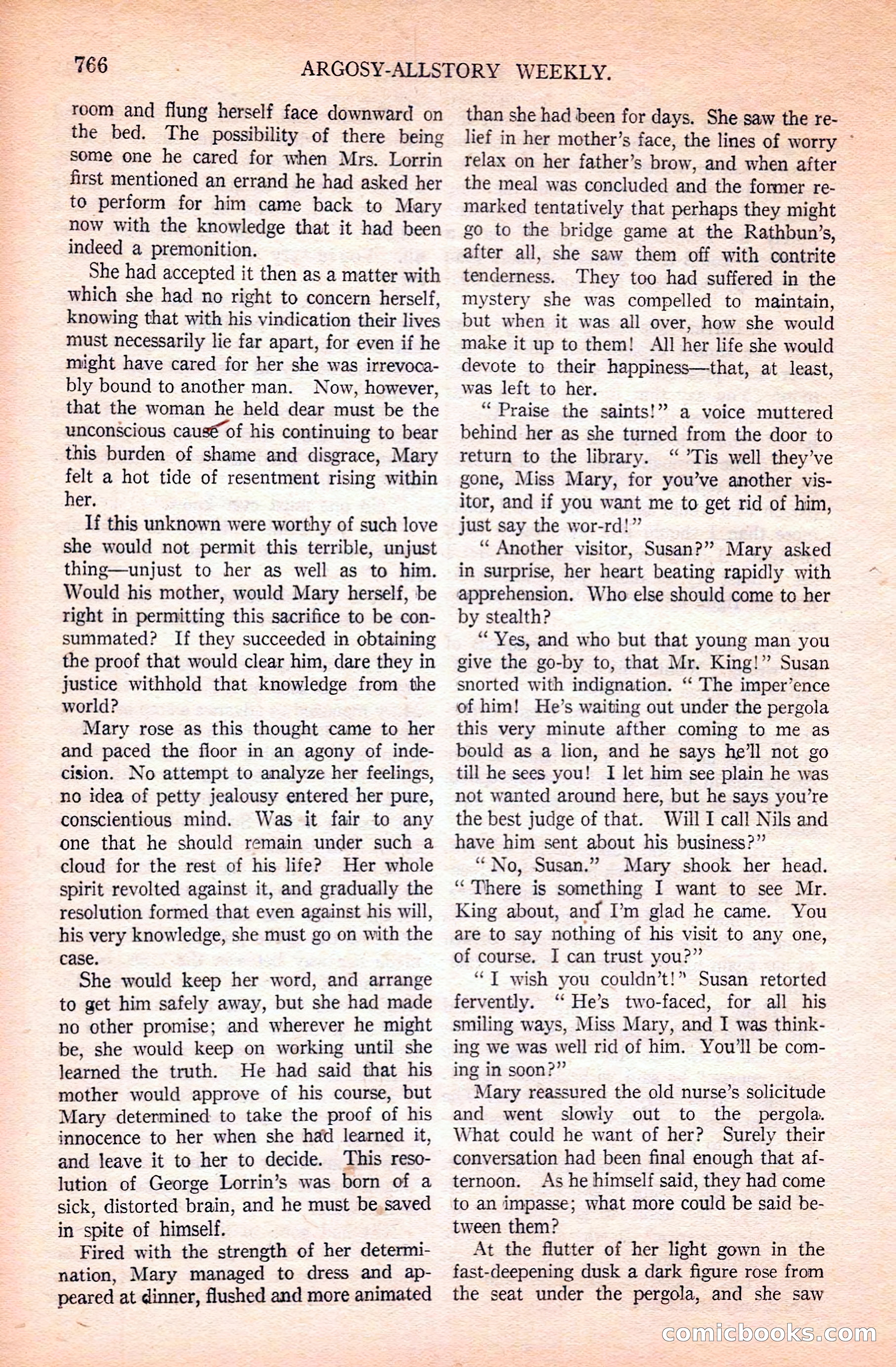 Argosy All-Story Weekly — page 132 of 168