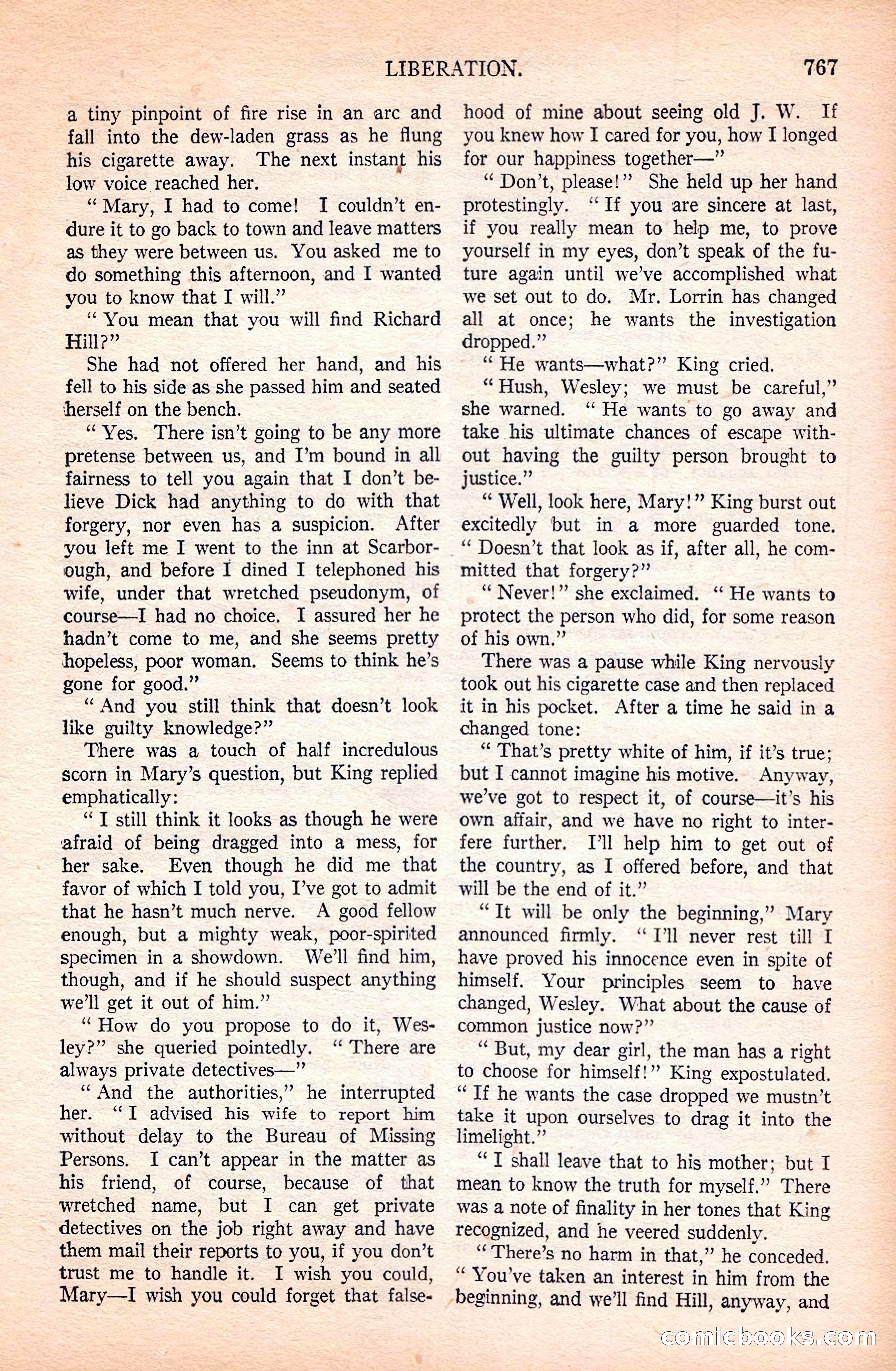 Argosy All-Story Weekly — page 133 of 168