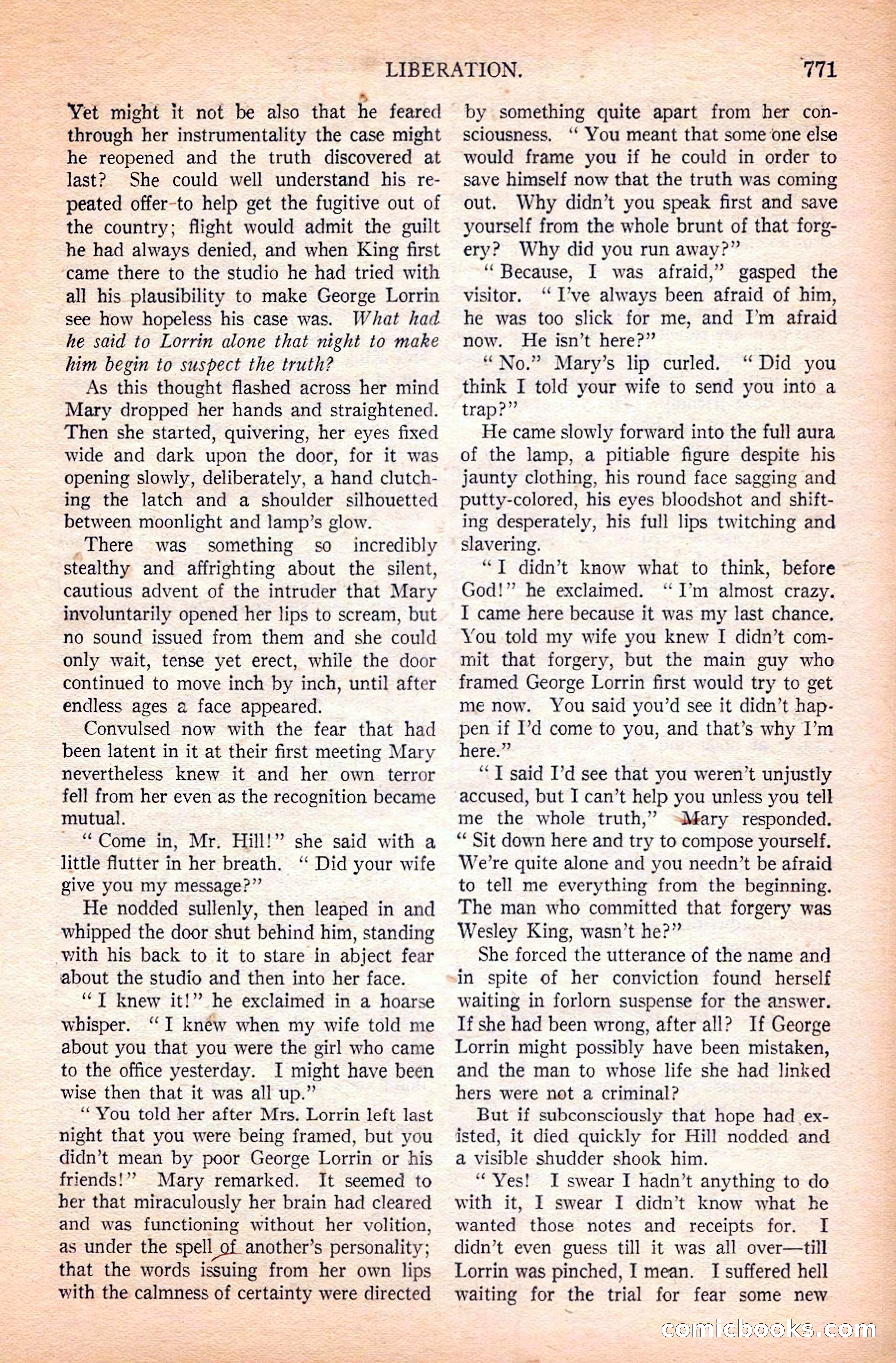Argosy All-Story Weekly — page 137 of 168