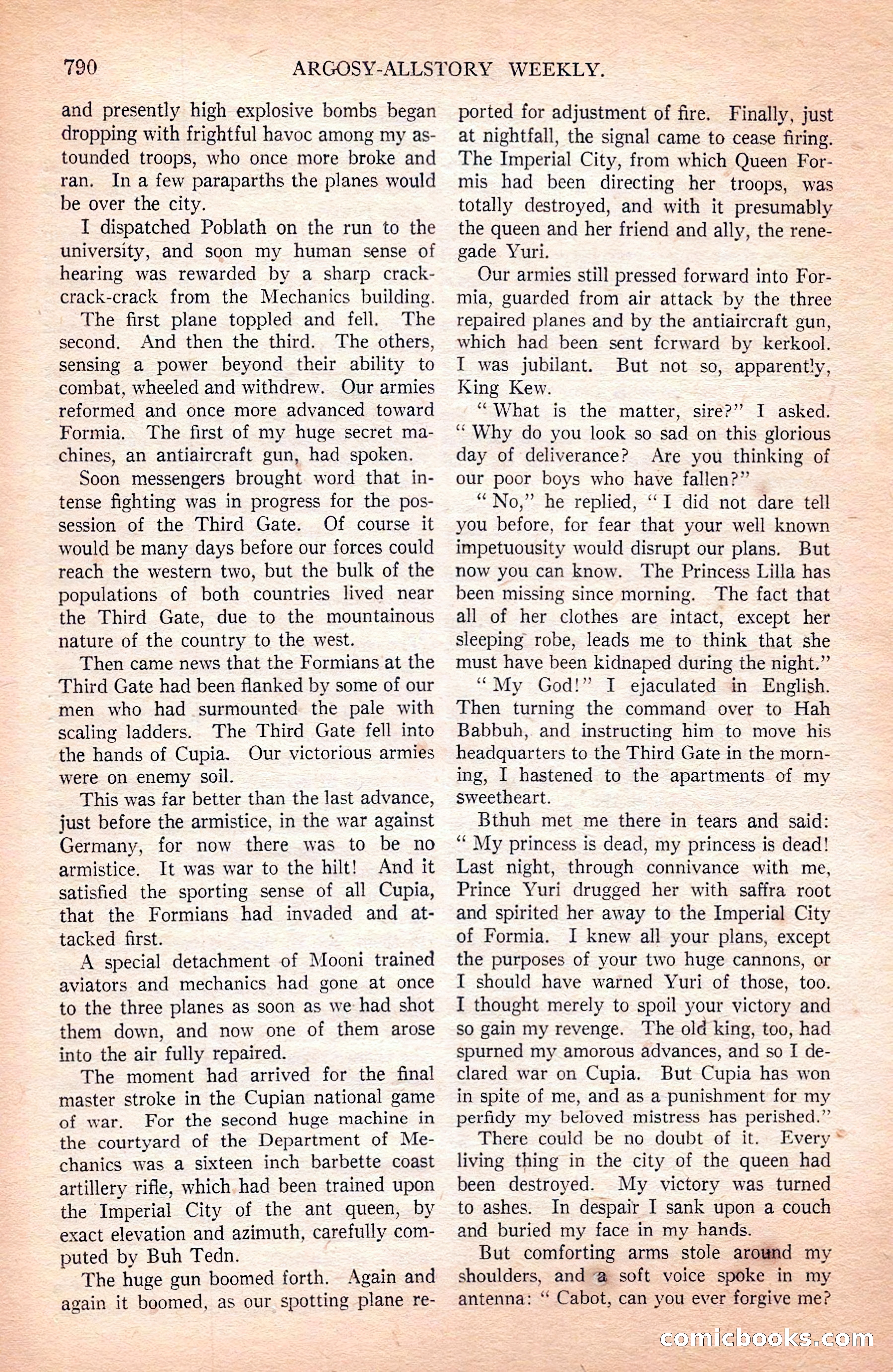 Argosy All-Story Weekly — page 156 of 168