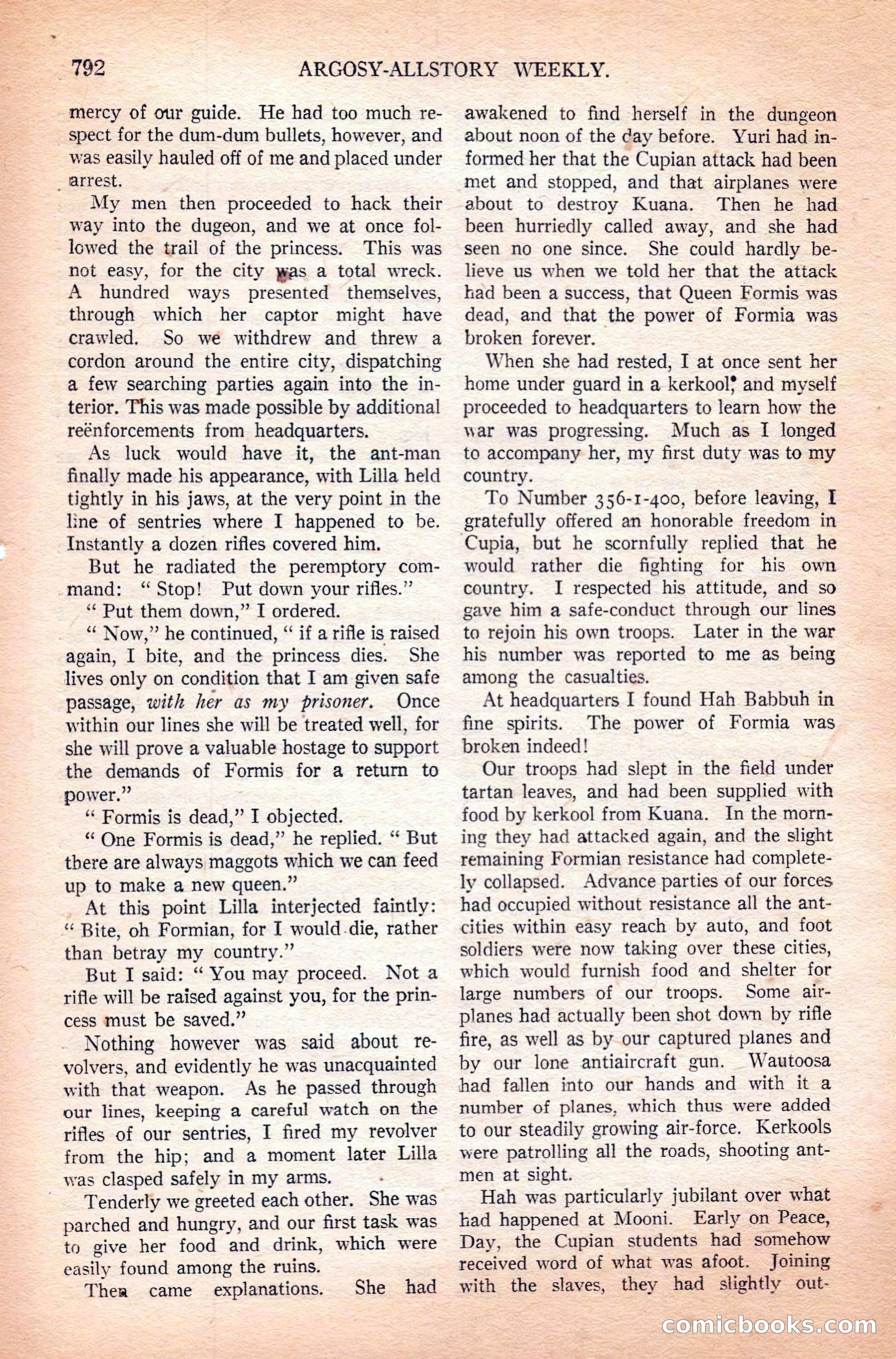 Argosy All-Story Weekly — page 158 of 168