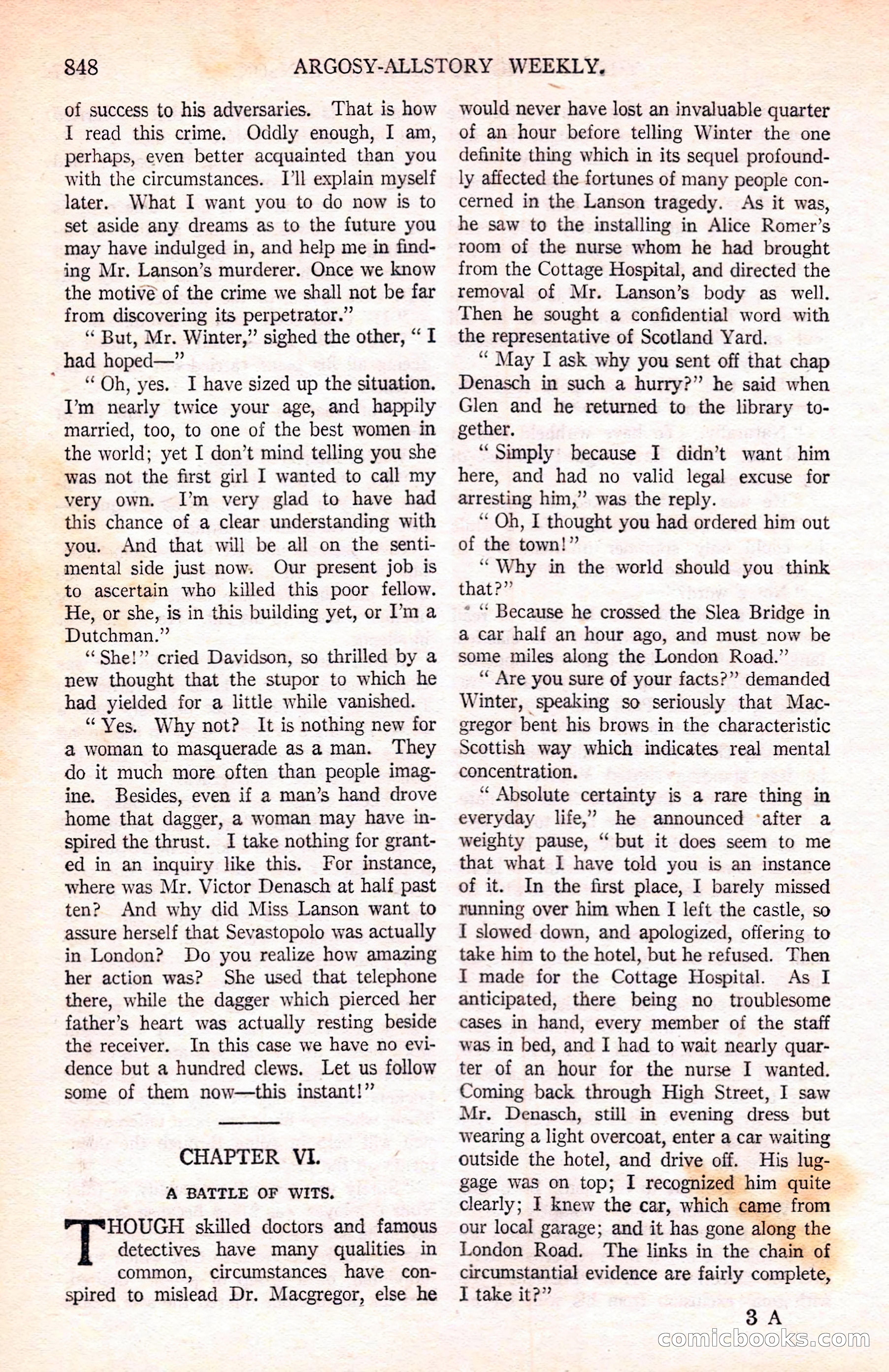 Argosy All-Story Weekly — page 58 of 180