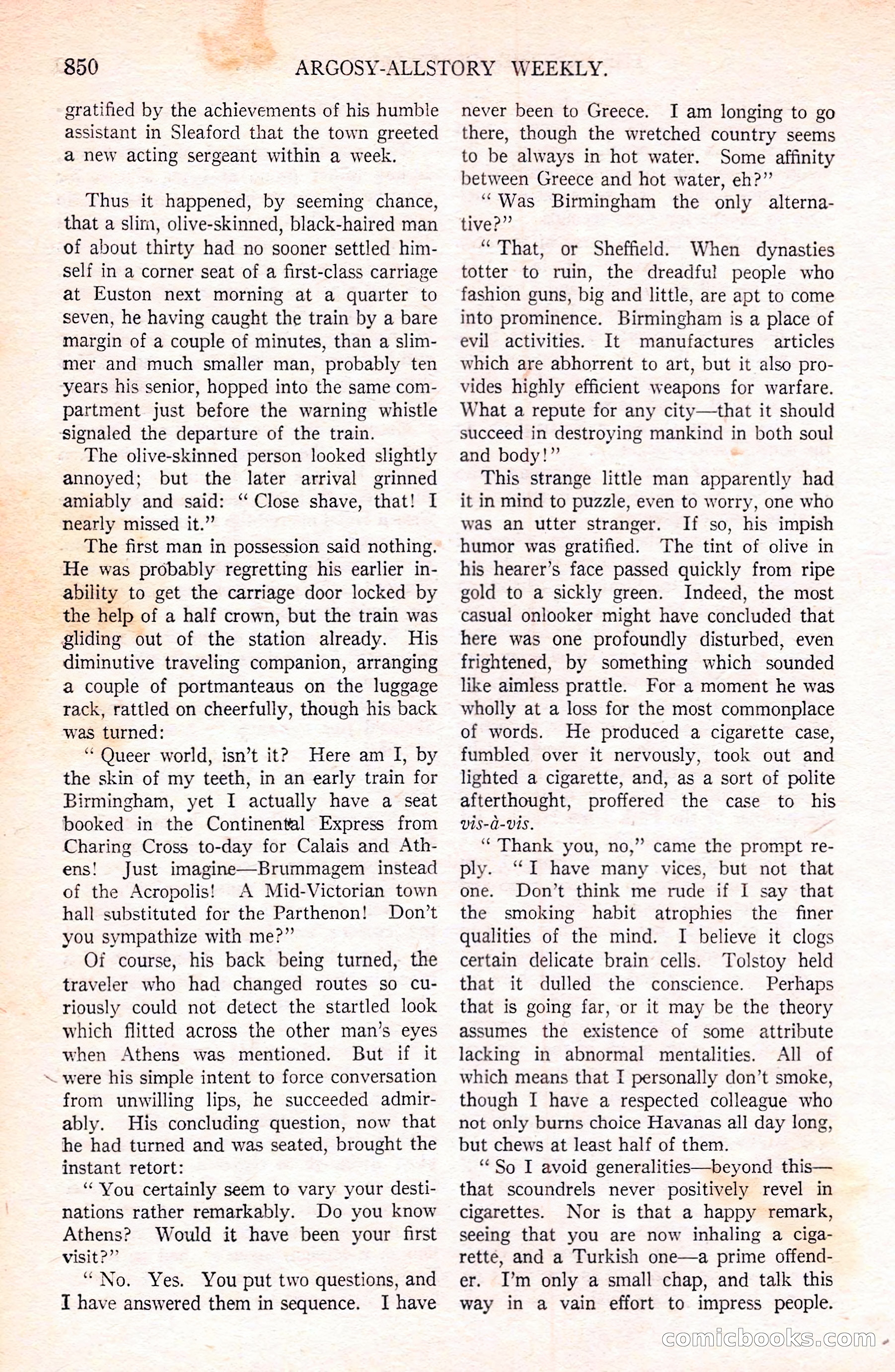 Argosy All-Story Weekly — page 60 of 180