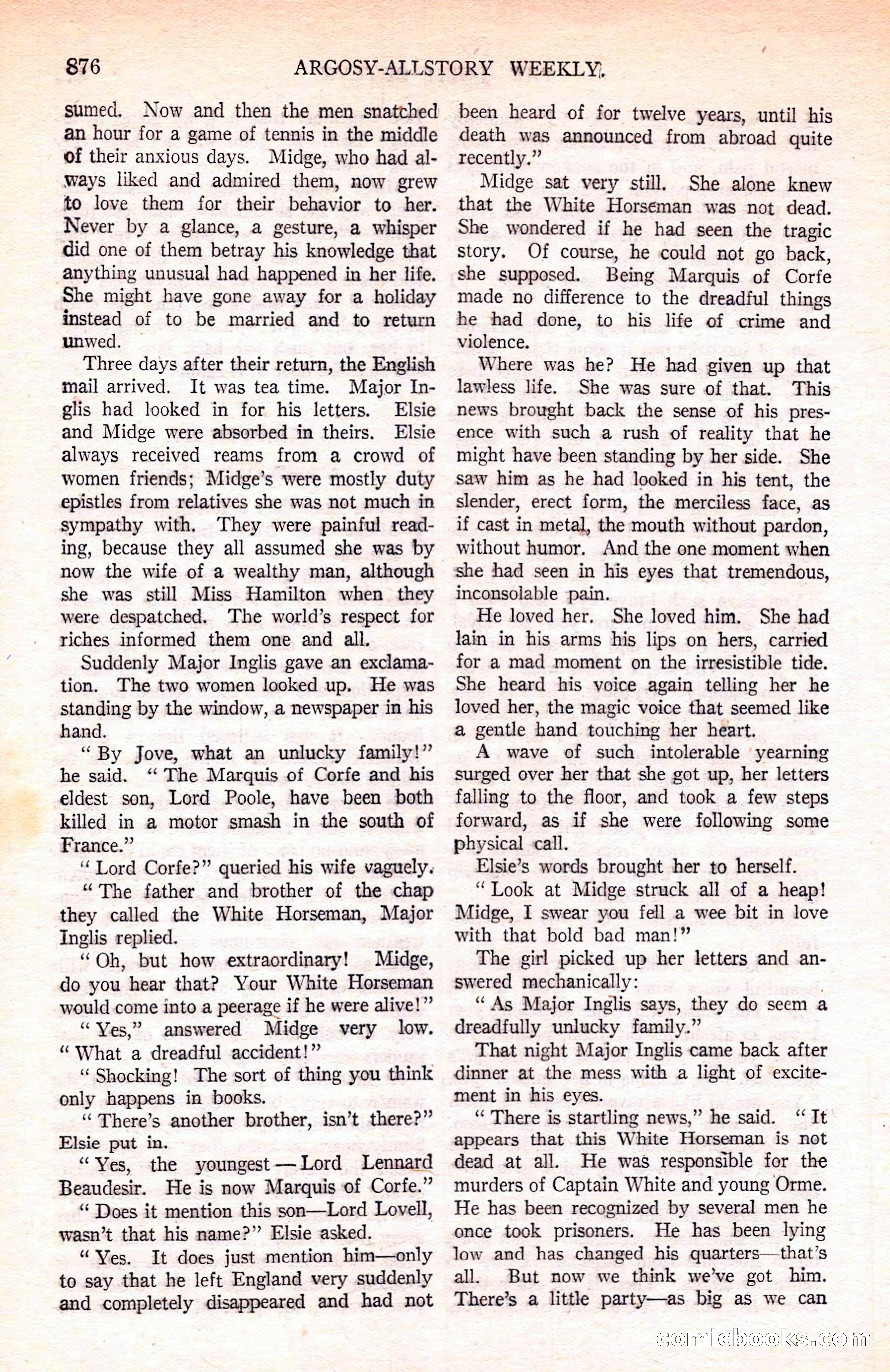 Argosy All-Story Weekly — page 86 of 180