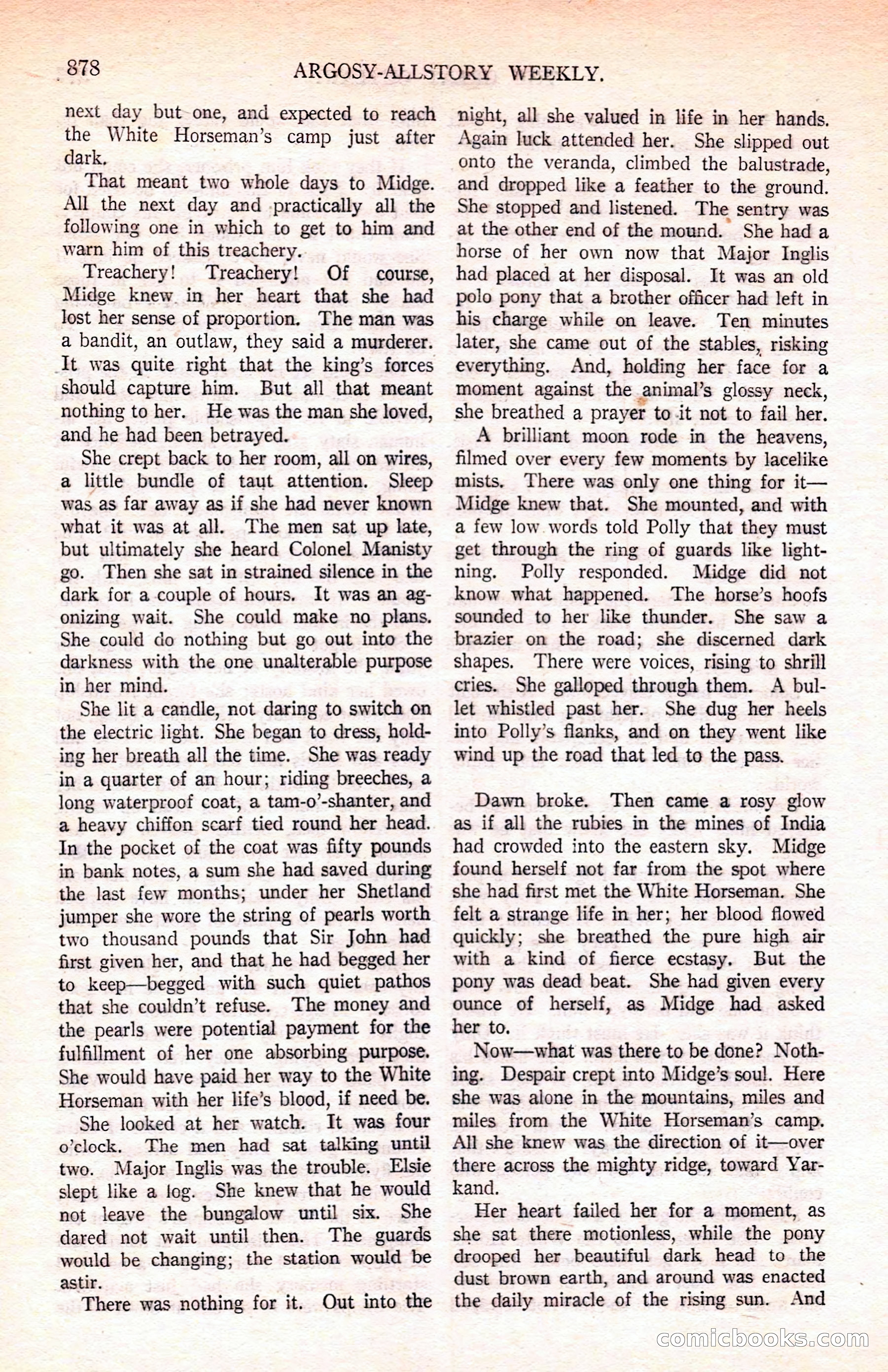Argosy All-Story Weekly — page 88 of 180