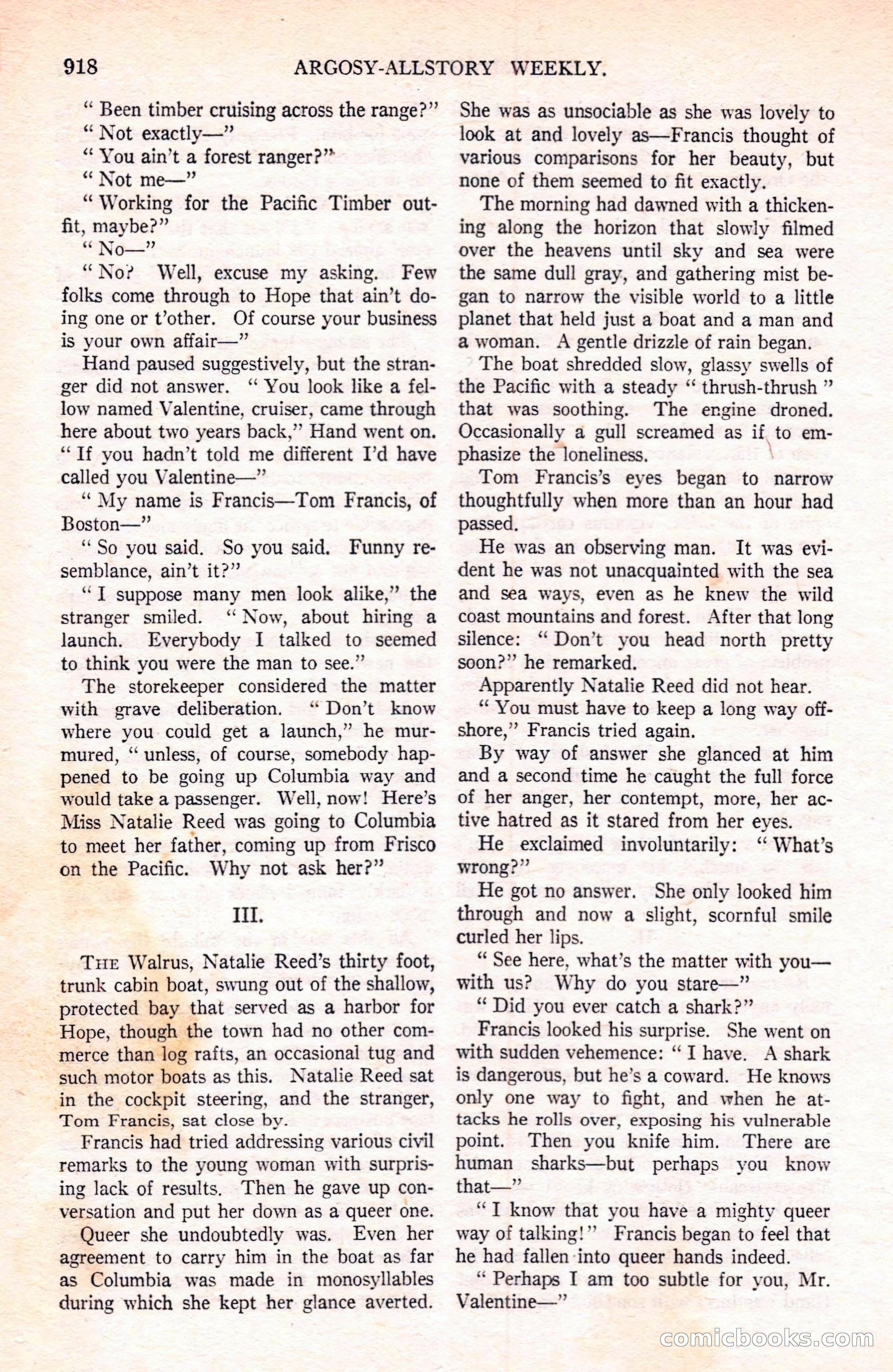 Argosy All-Story Weekly — page 128 of 180
