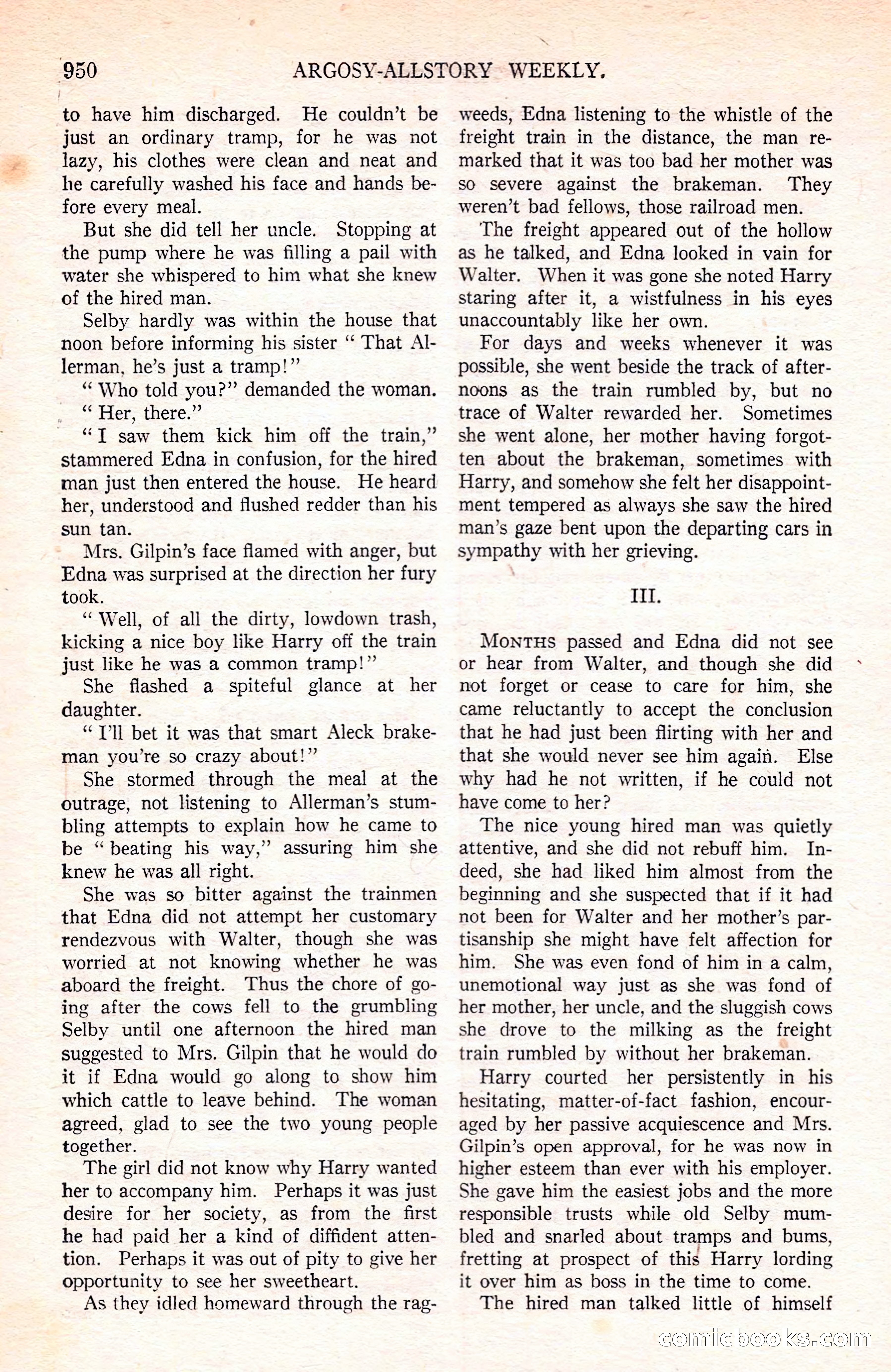 Argosy All-Story Weekly — page 160 of 180