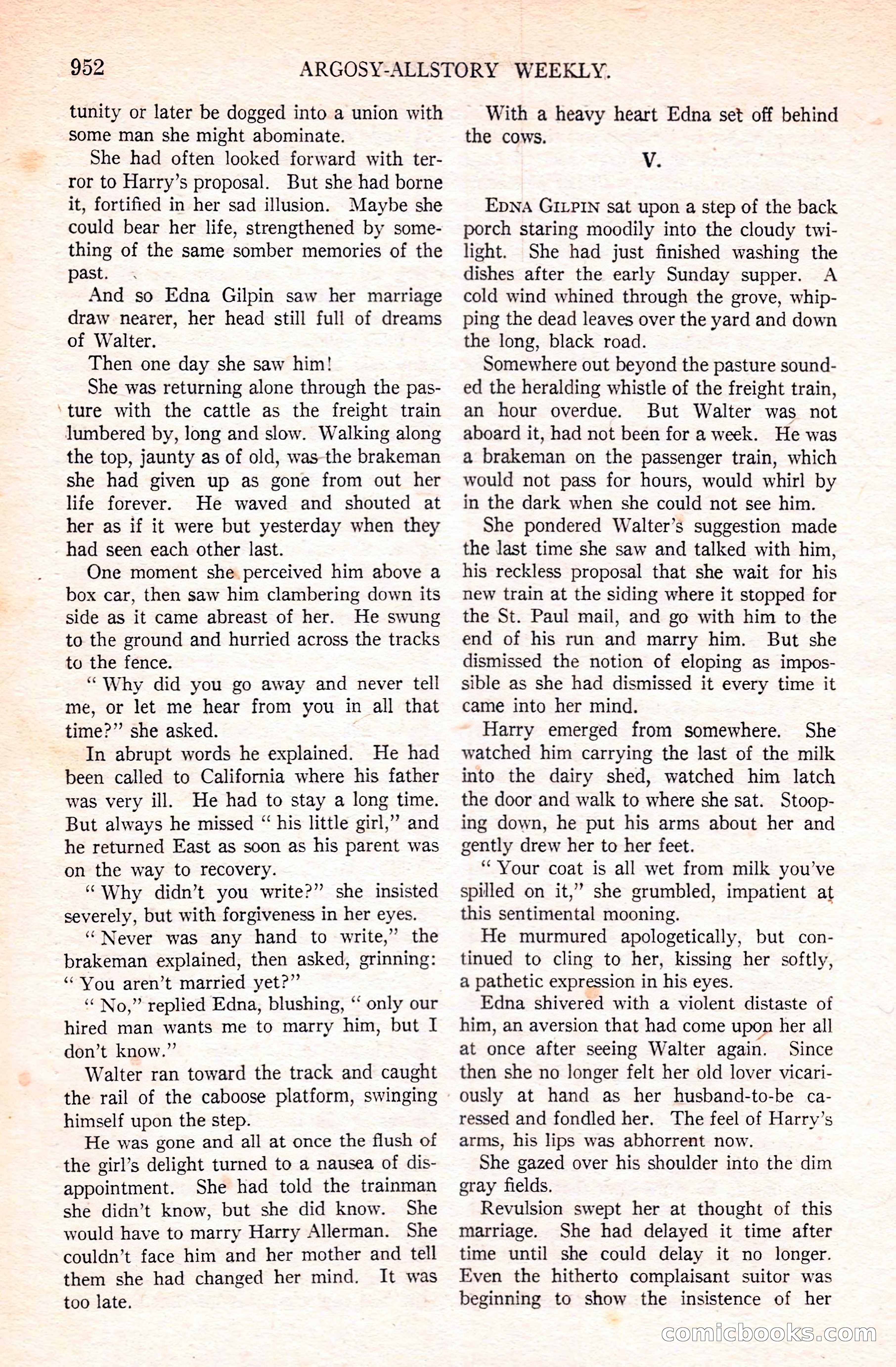 Argosy All-Story Weekly — page 162 of 180