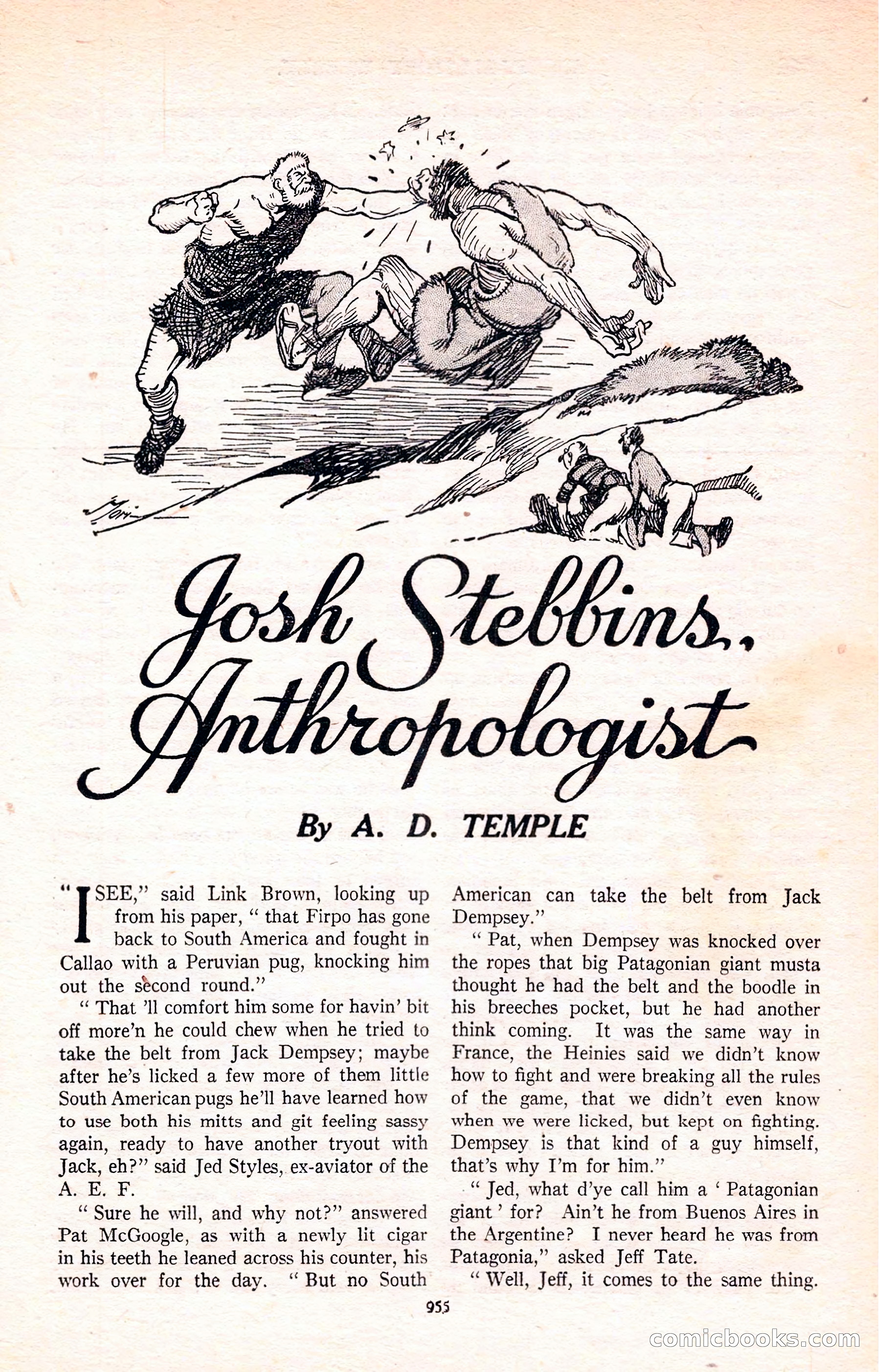 Argosy All-Story Weekly — page 165 of 180