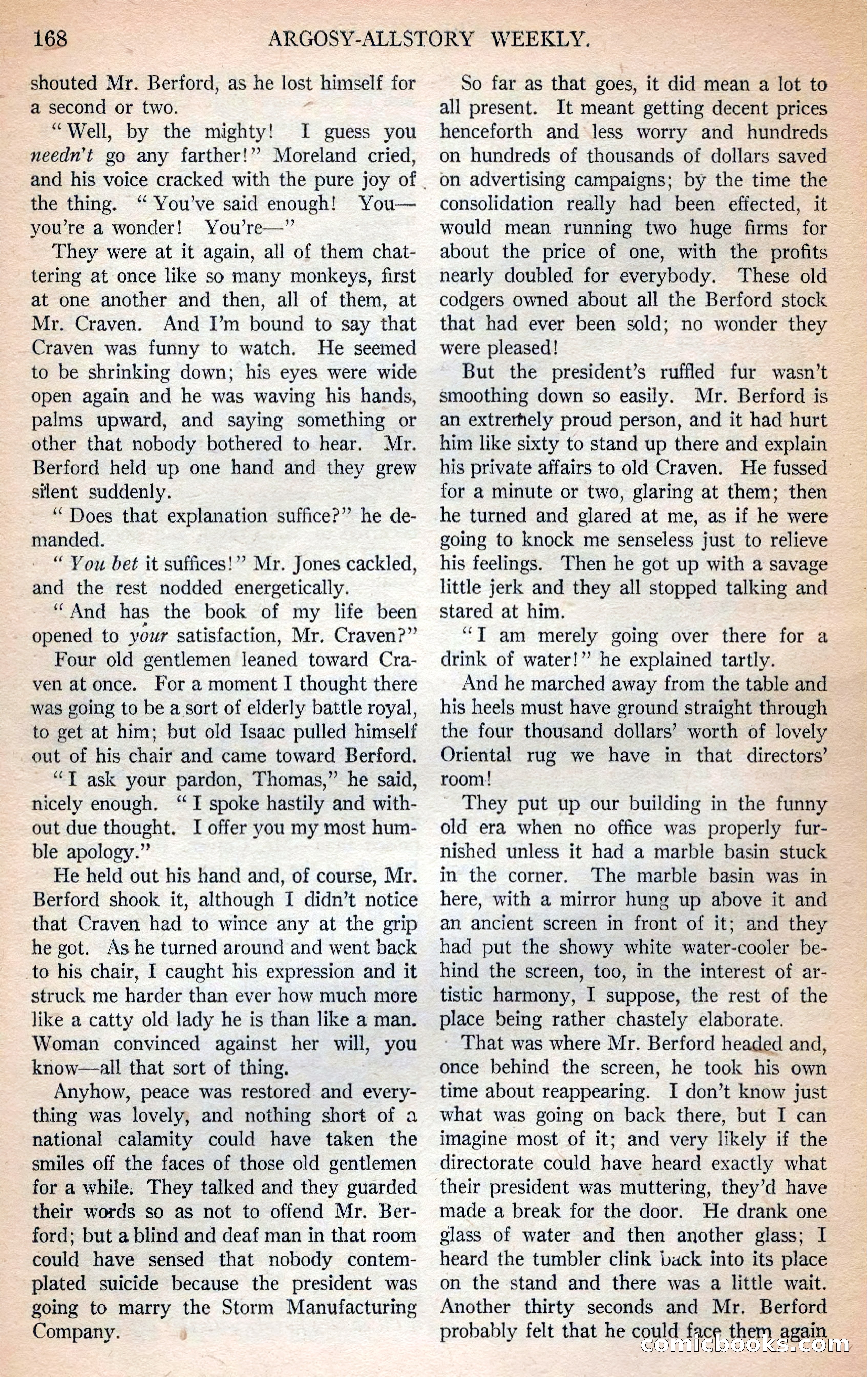 Argosy All-Story Weekly — page 12 of 166