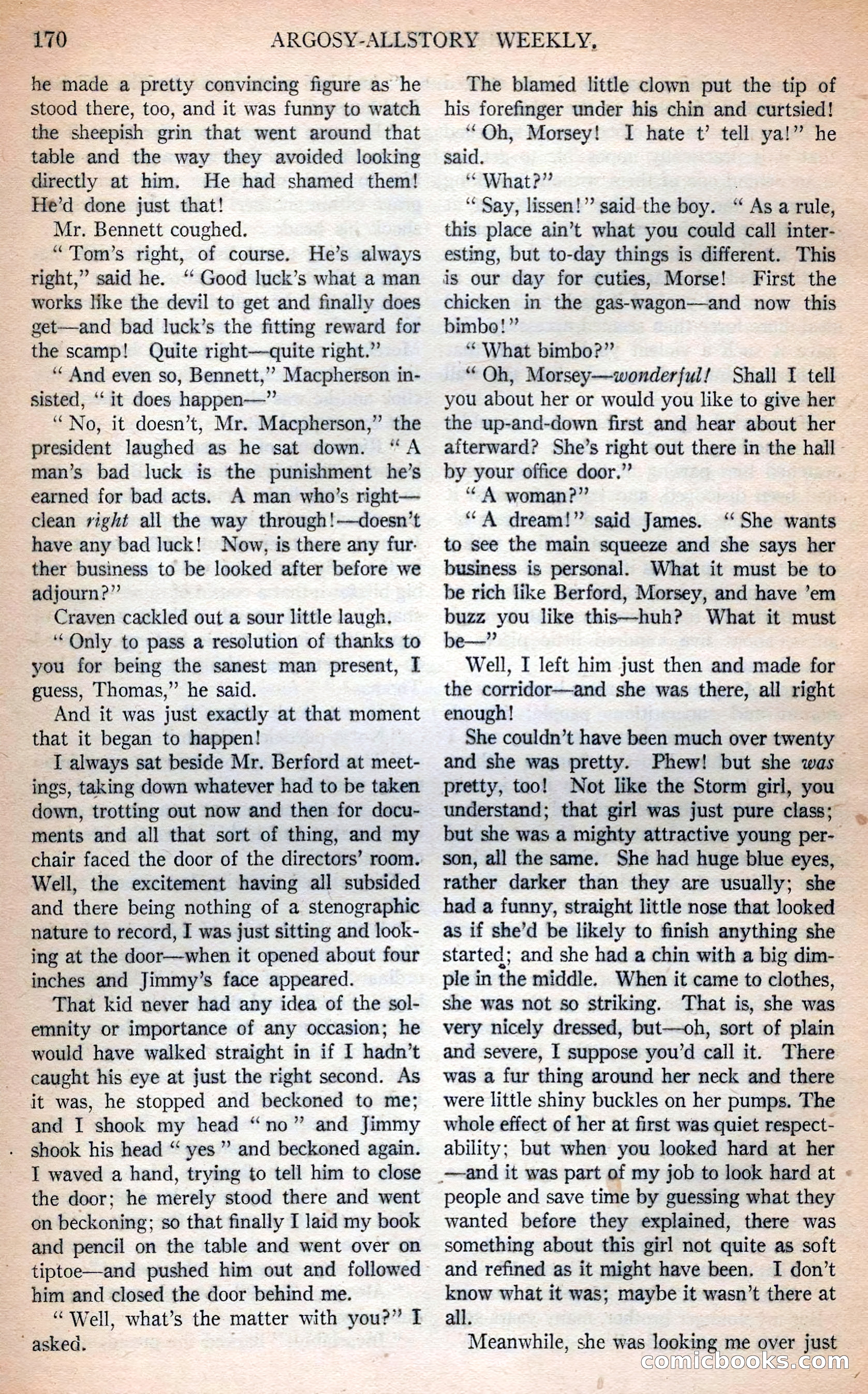 Argosy All-Story Weekly — page 14 of 166