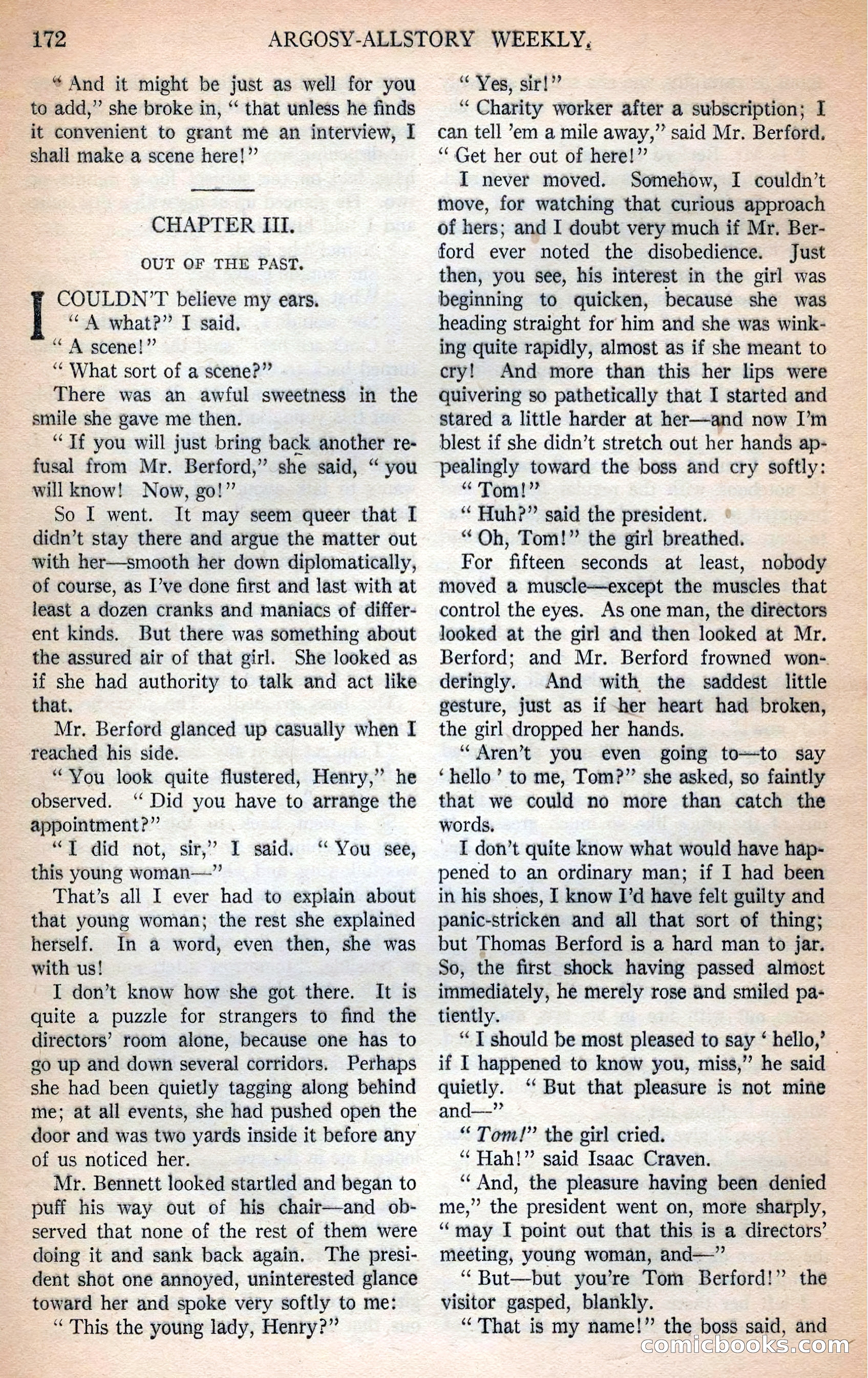 Argosy All-Story Weekly — page 16 of 166