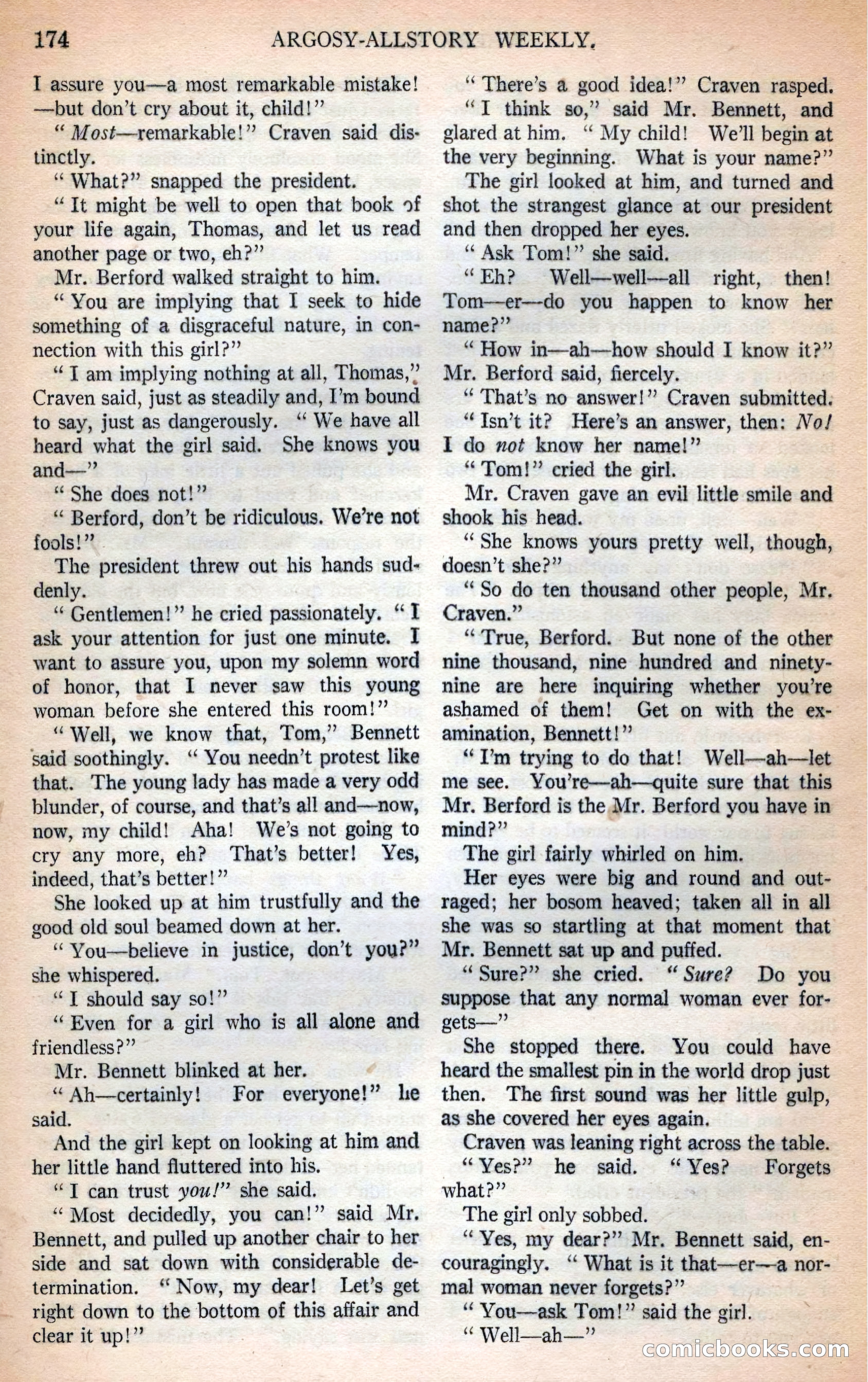 Argosy All-Story Weekly — page 18 of 166
