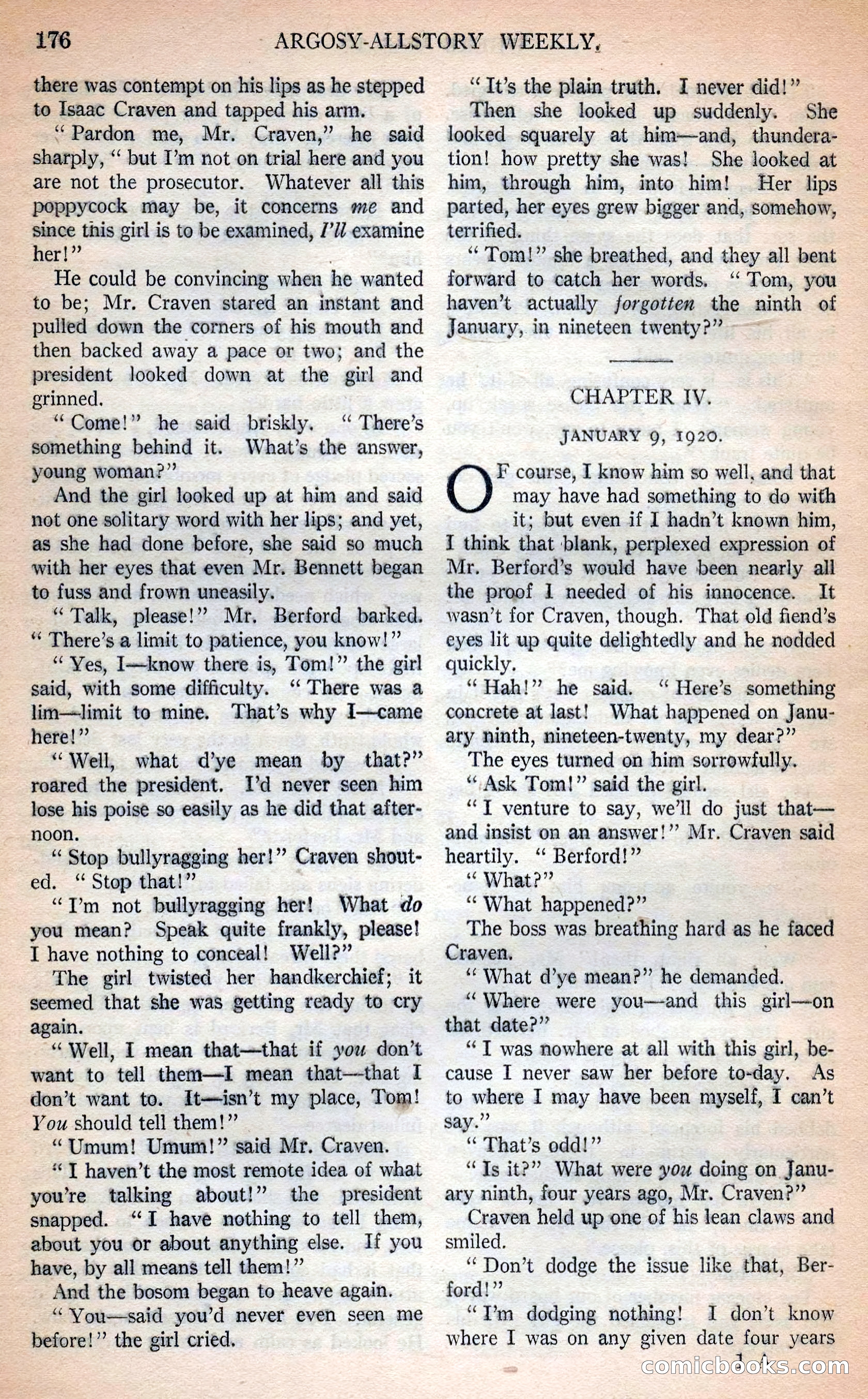 Argosy All-Story Weekly — page 20 of 166