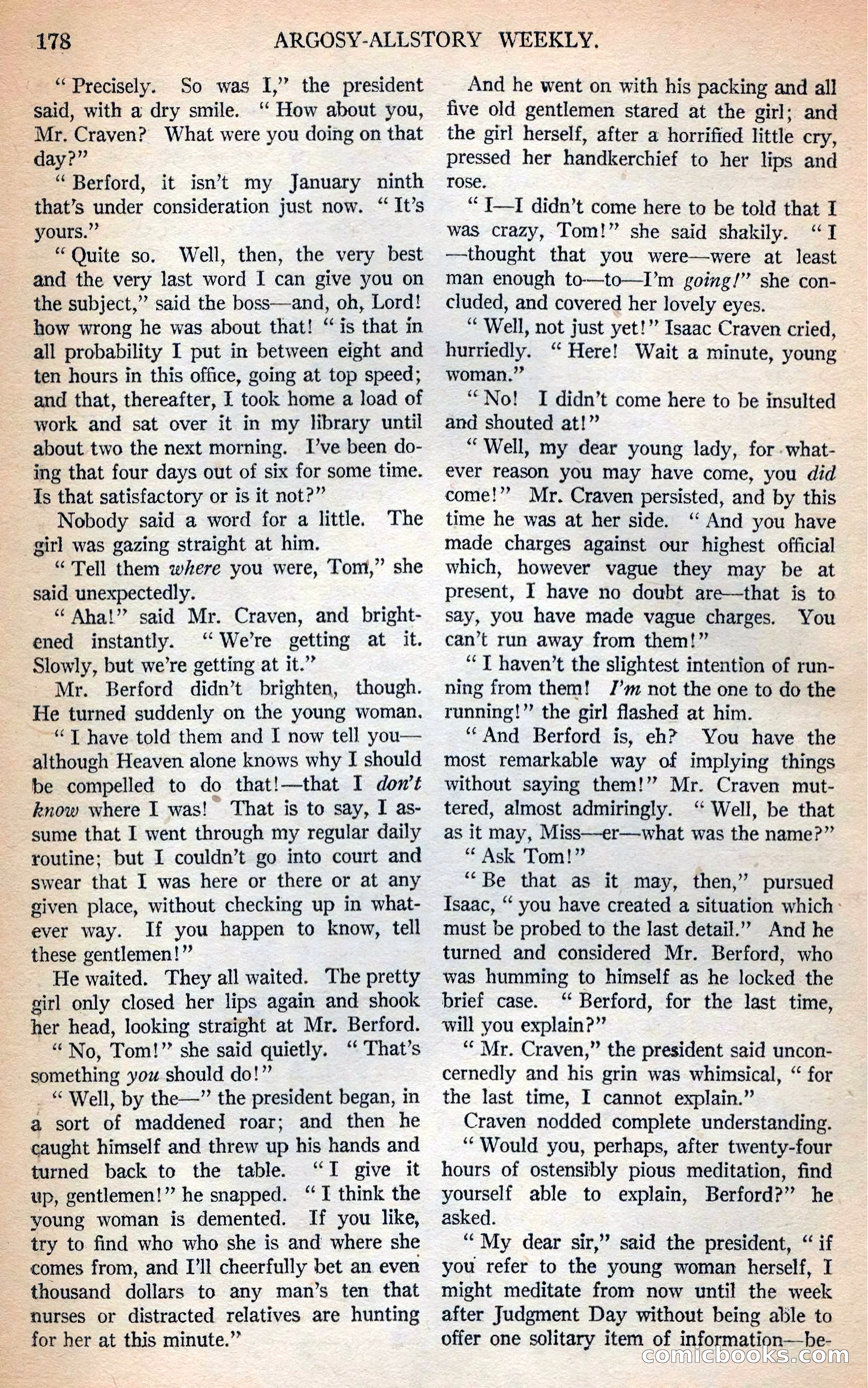 Argosy All-Story Weekly — page 22 of 166