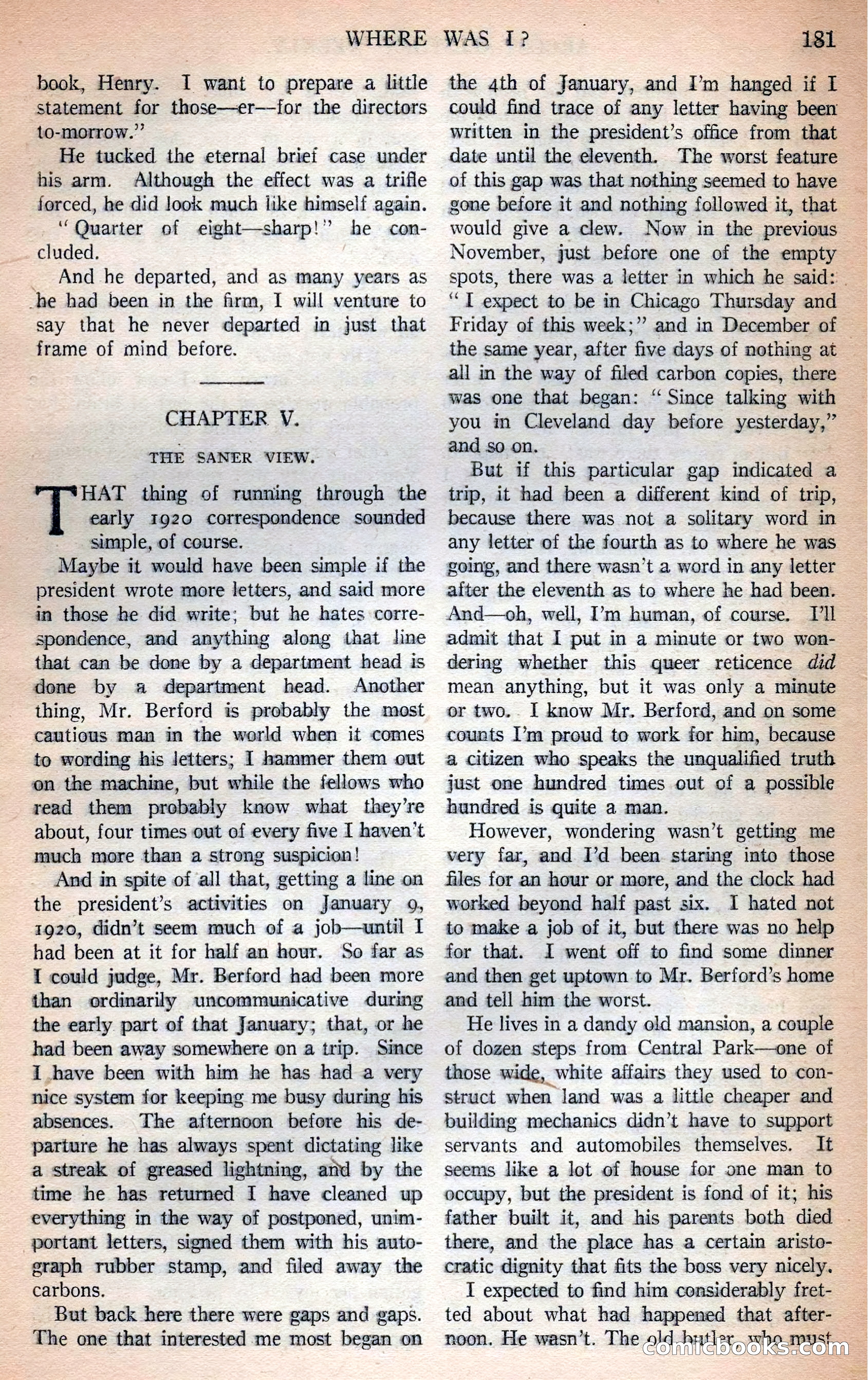 Argosy All-Story Weekly — page 25 of 166