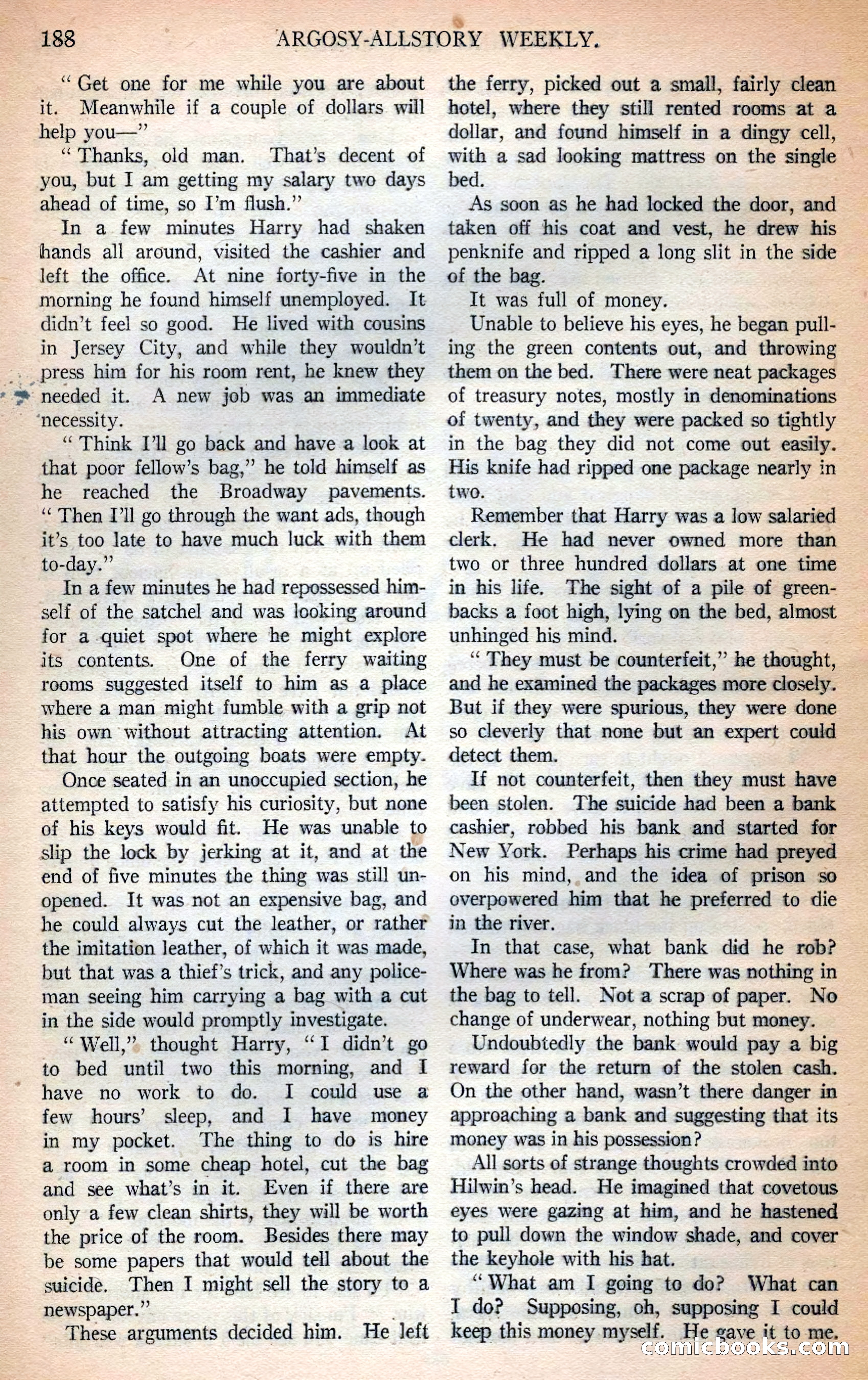 Argosy All-Story Weekly — page 32 of 166
