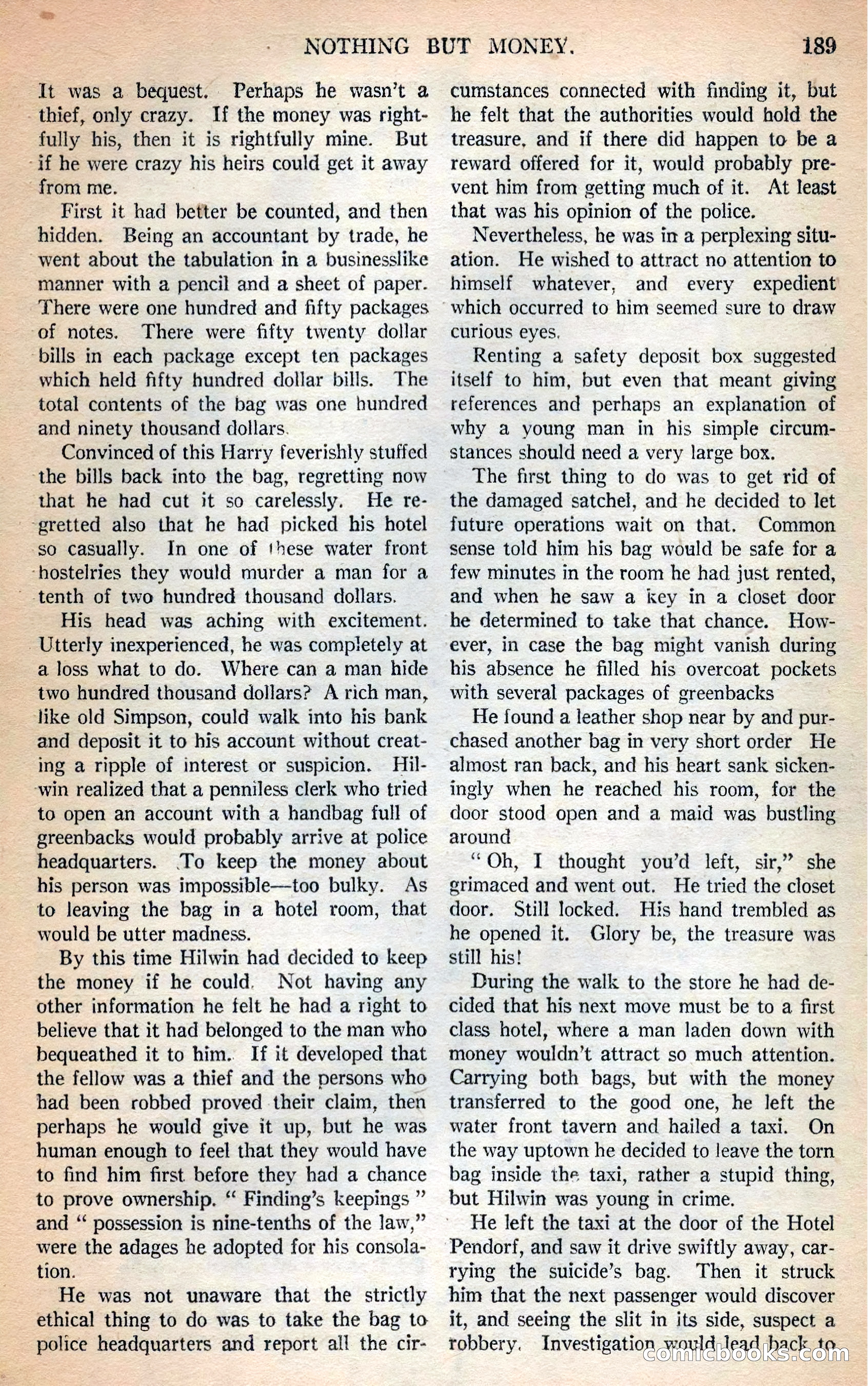 Argosy All-Story Weekly — page 33 of 166