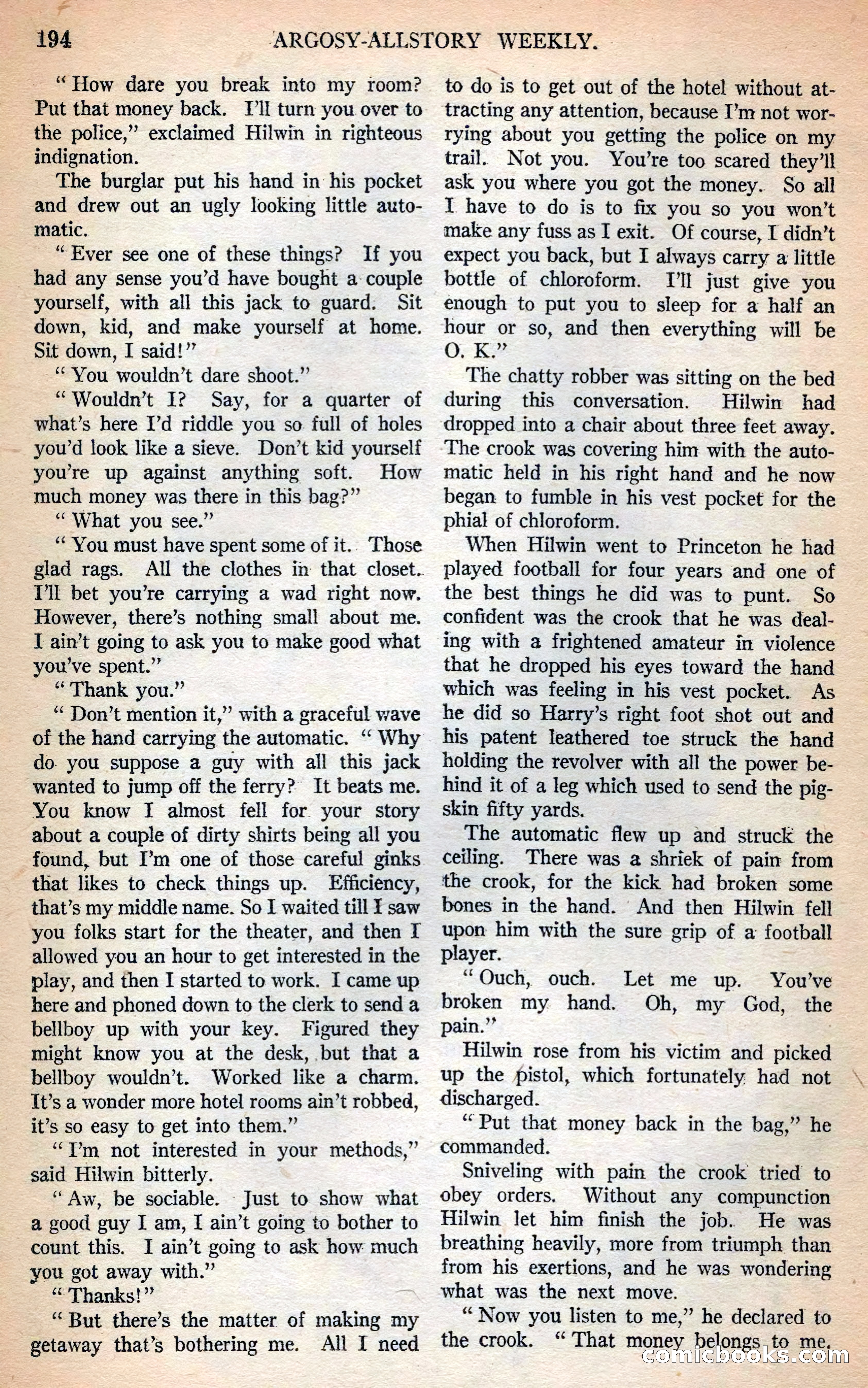 Argosy All-Story Weekly — page 38 of 166