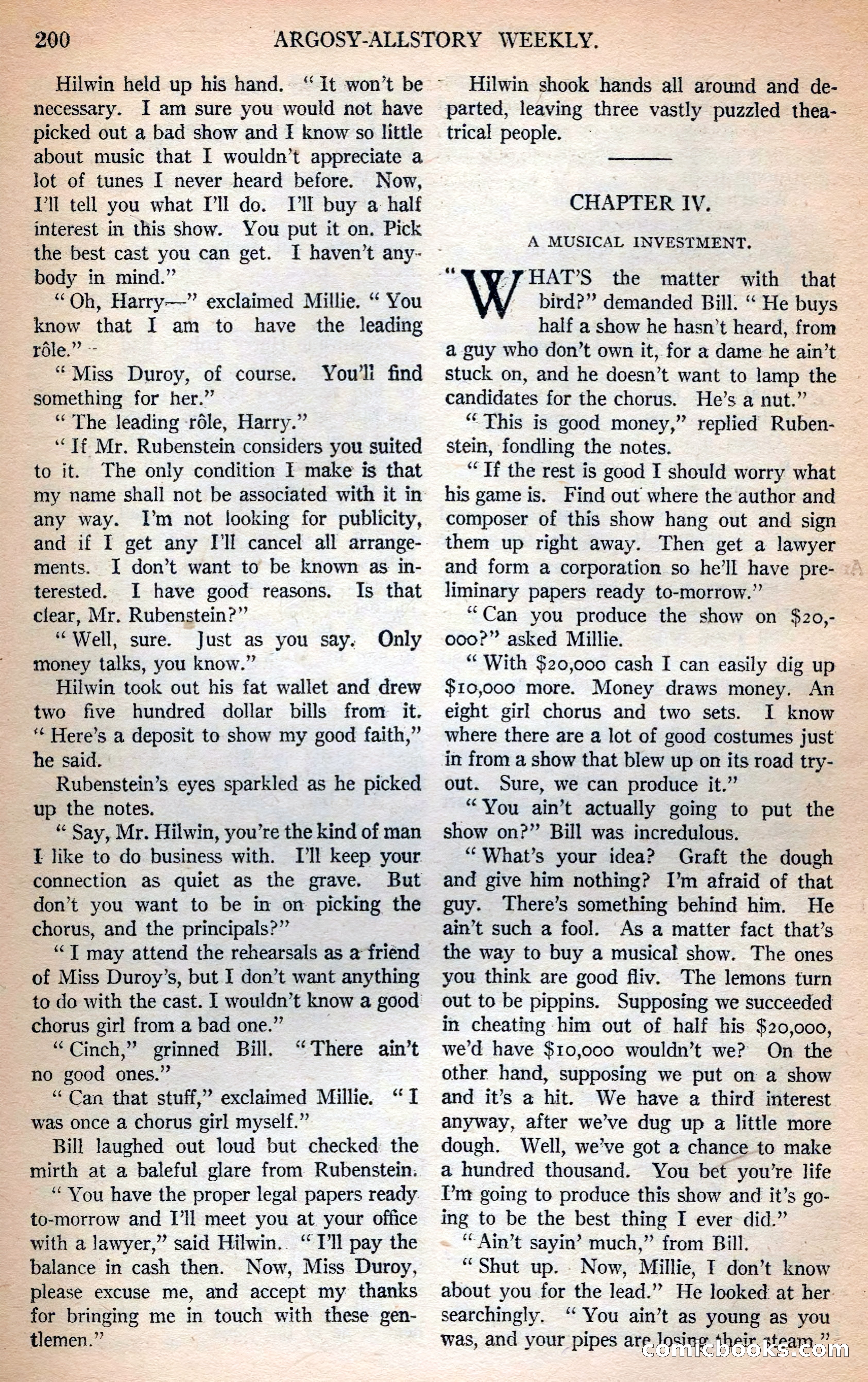 Argosy All-Story Weekly — page 44 of 166