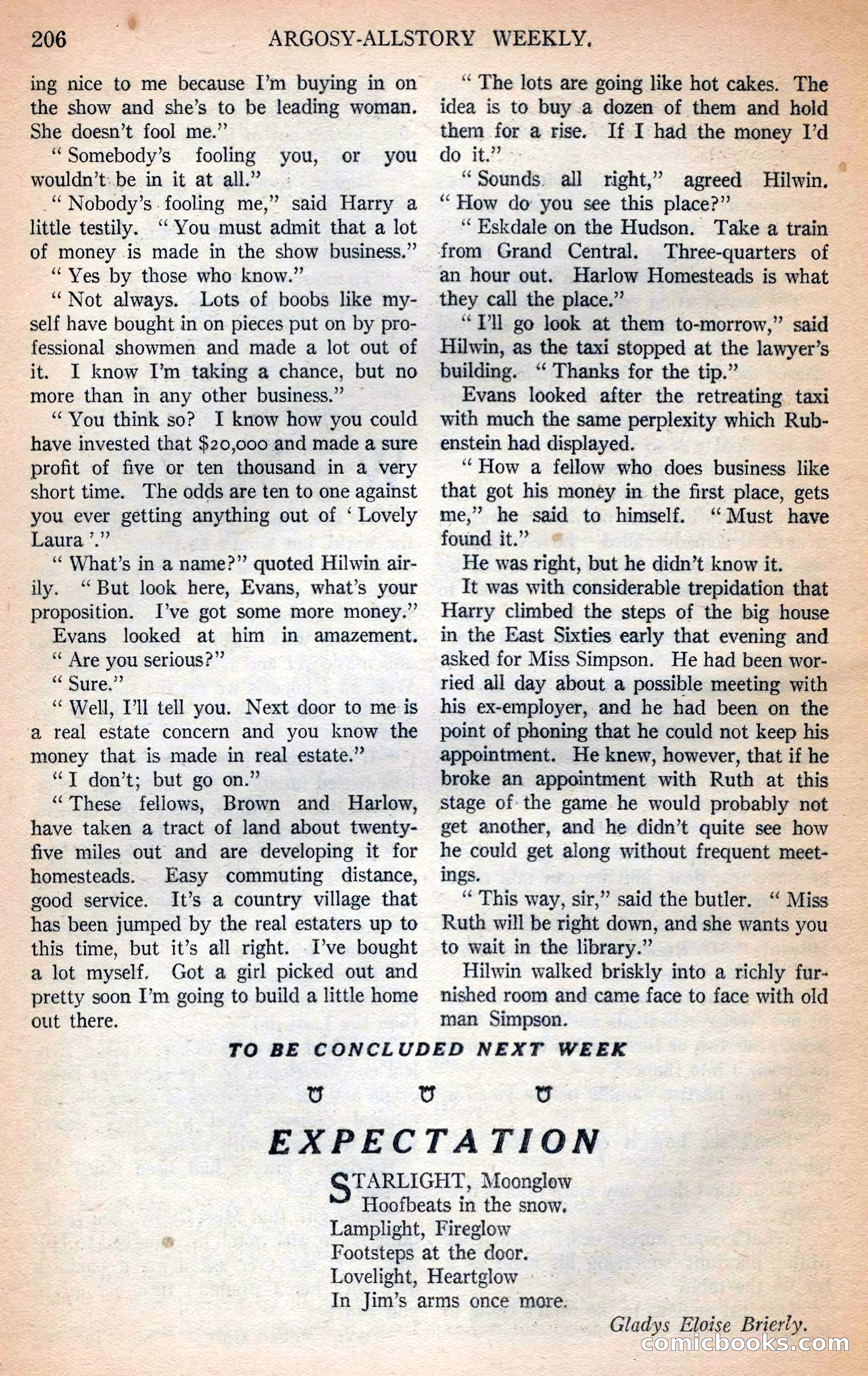 Argosy All-Story Weekly — page 50 of 166
