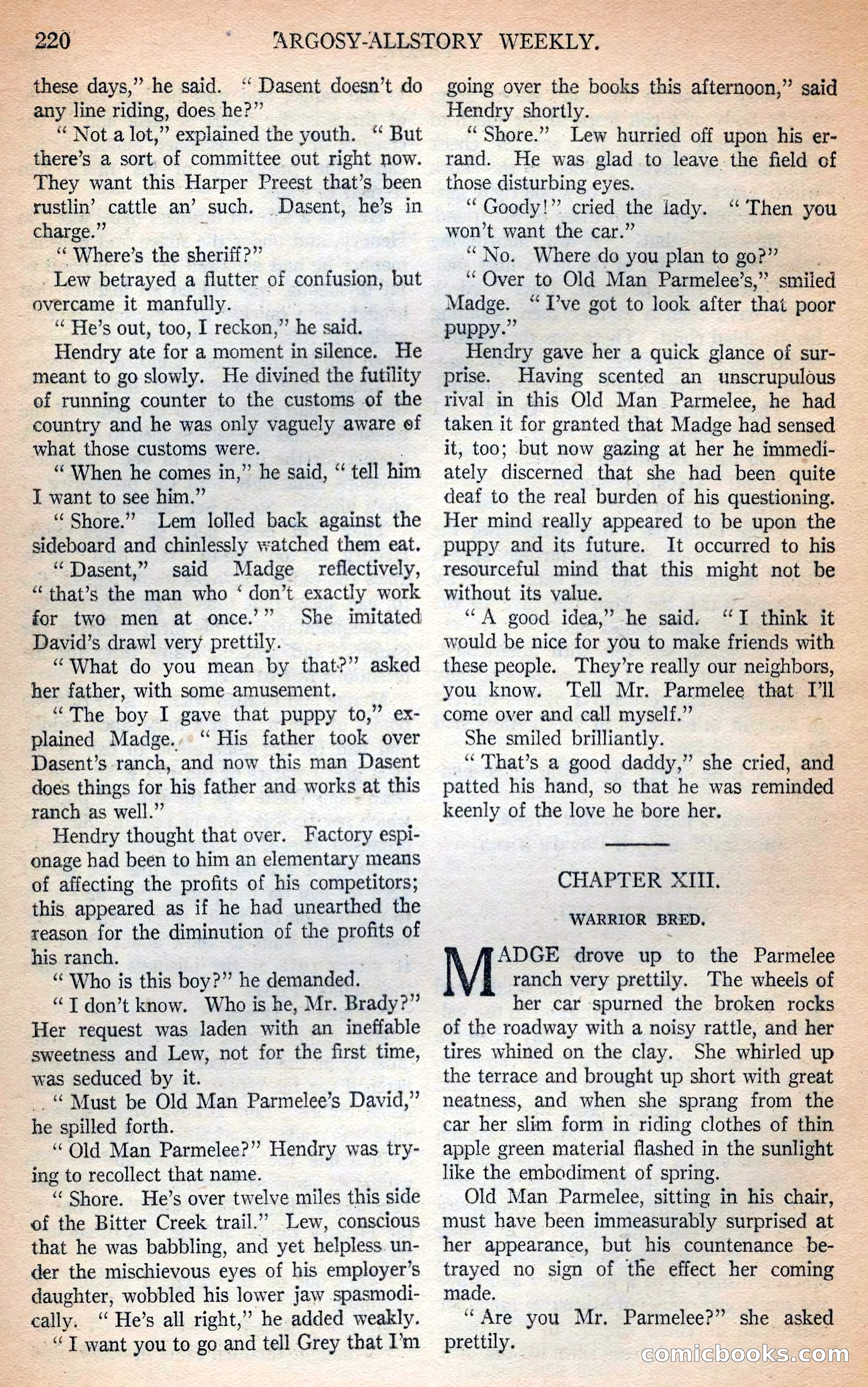 Argosy All-Story Weekly — page 64 of 166