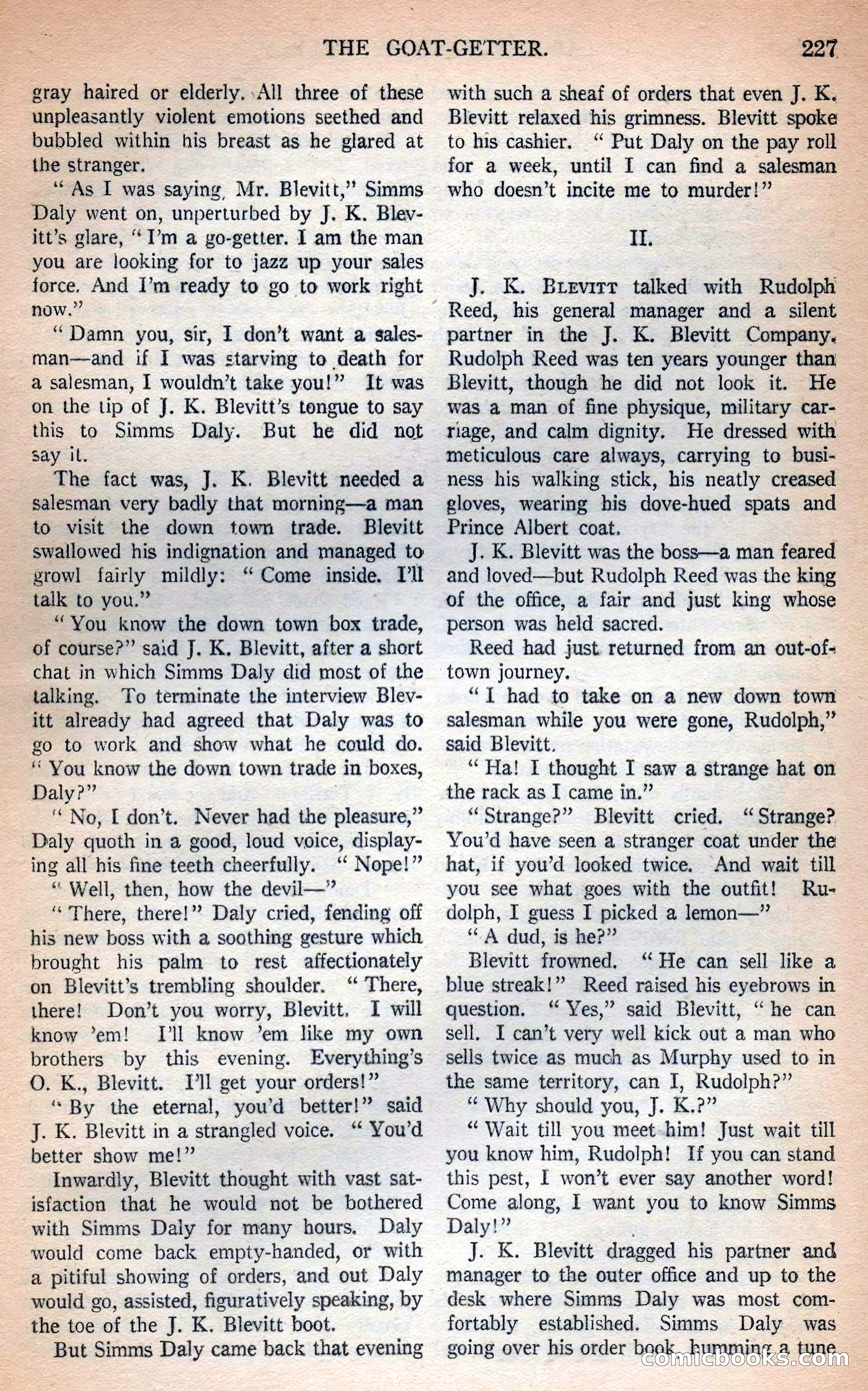 Argosy All-Story Weekly — page 71 of 166