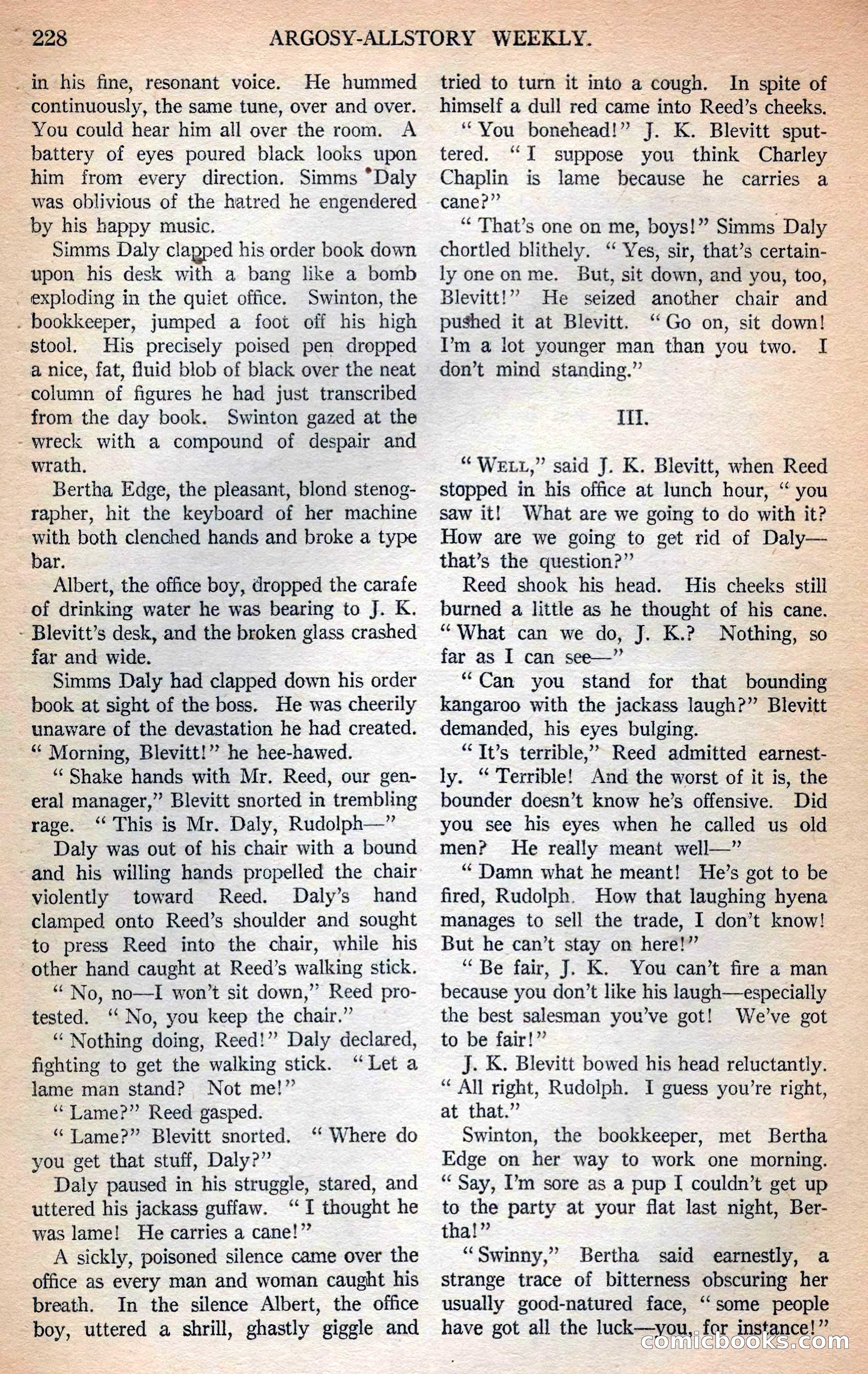 Argosy All-Story Weekly — page 72 of 166