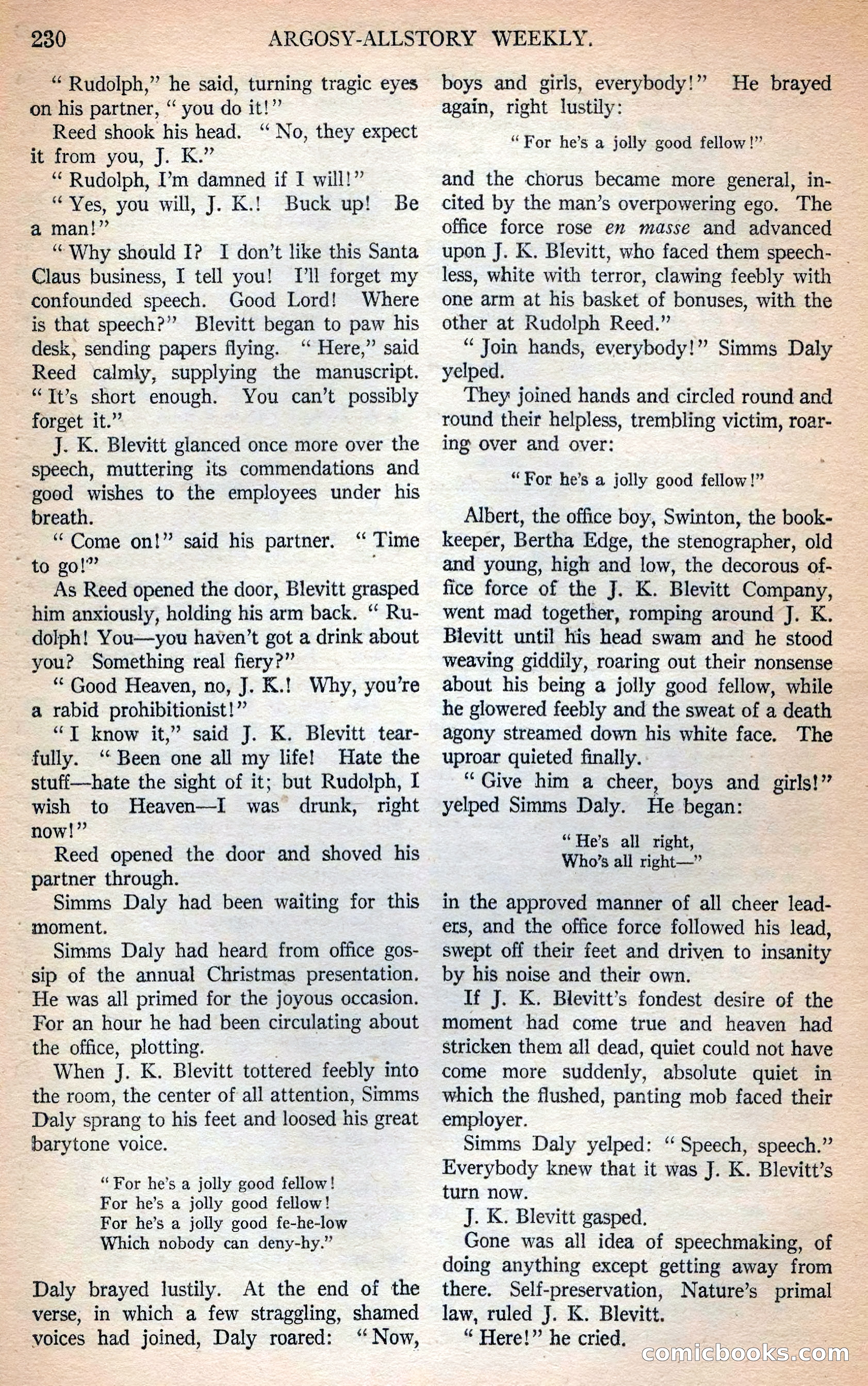 Argosy All-Story Weekly — page 74 of 166
