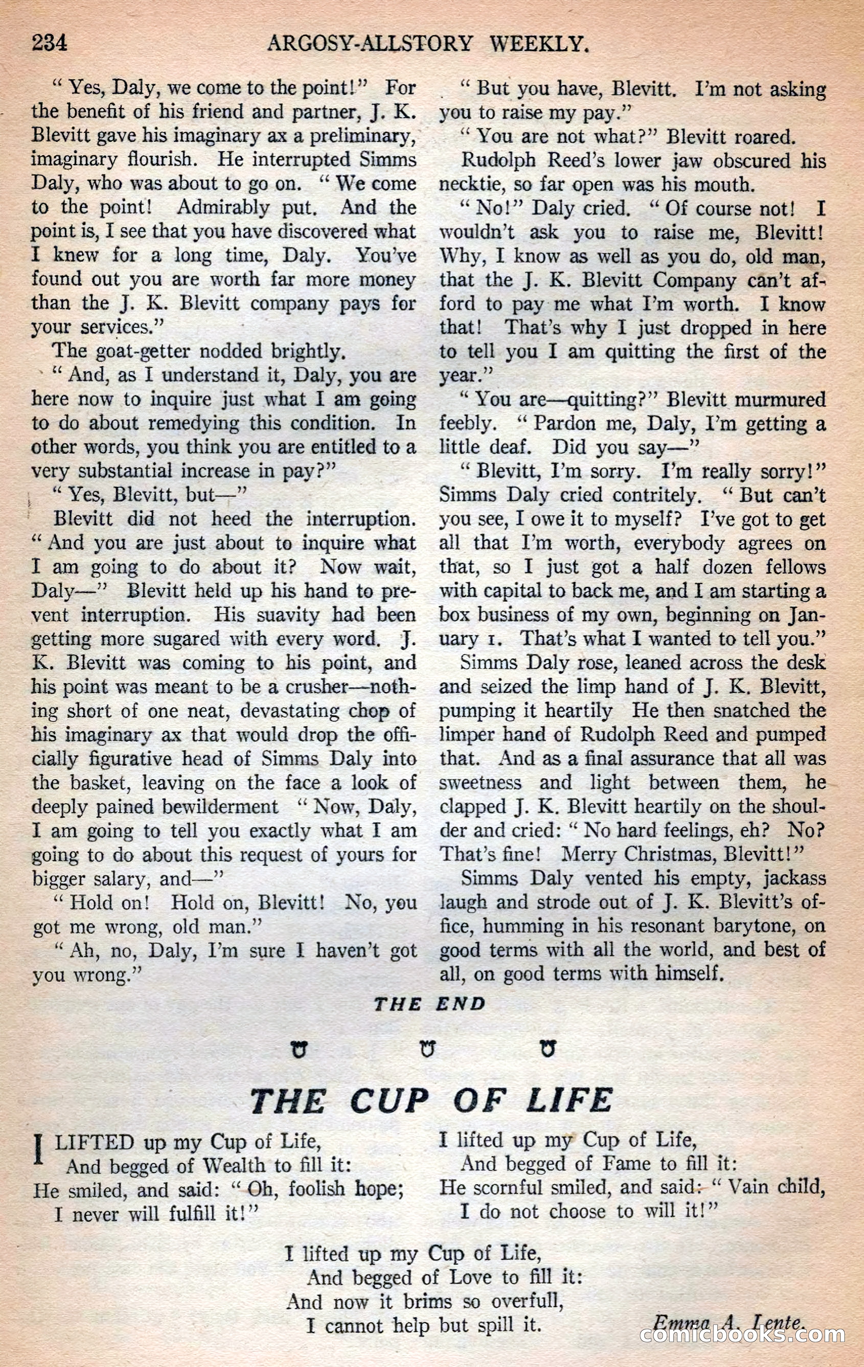 Argosy All-Story Weekly — page 78 of 166