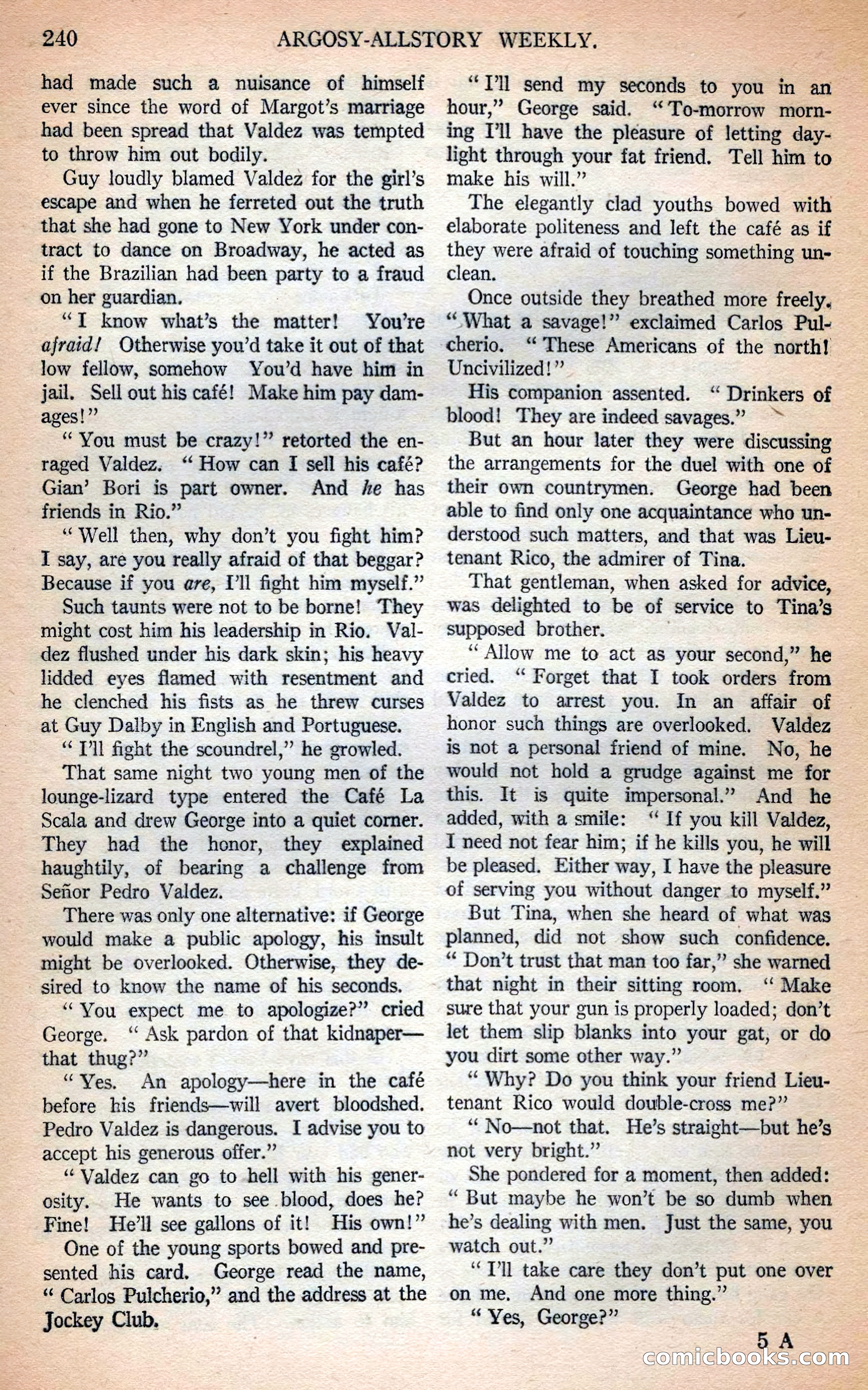 Argosy All-Story Weekly — page 84 of 166