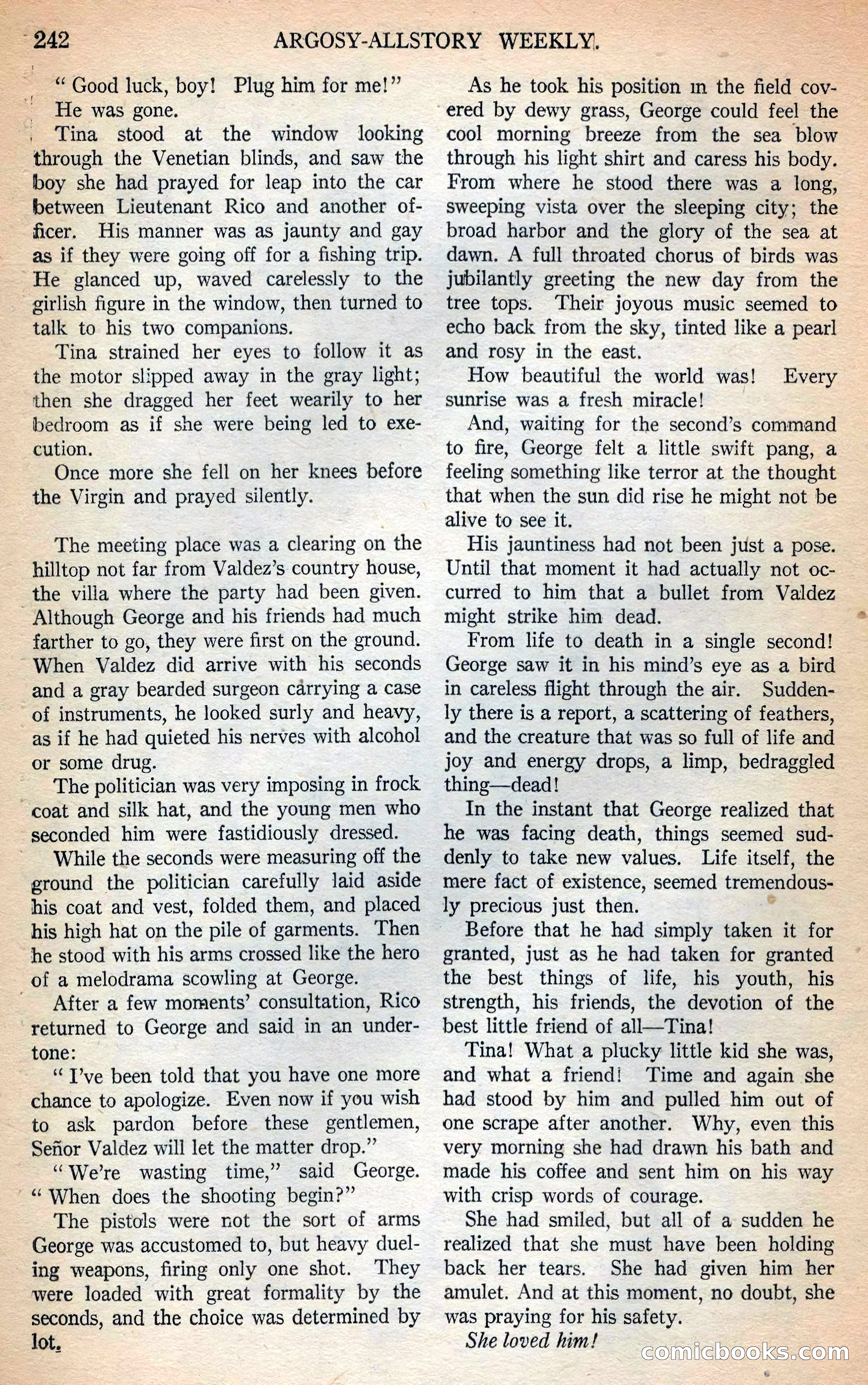 Argosy All-Story Weekly — page 86 of 166