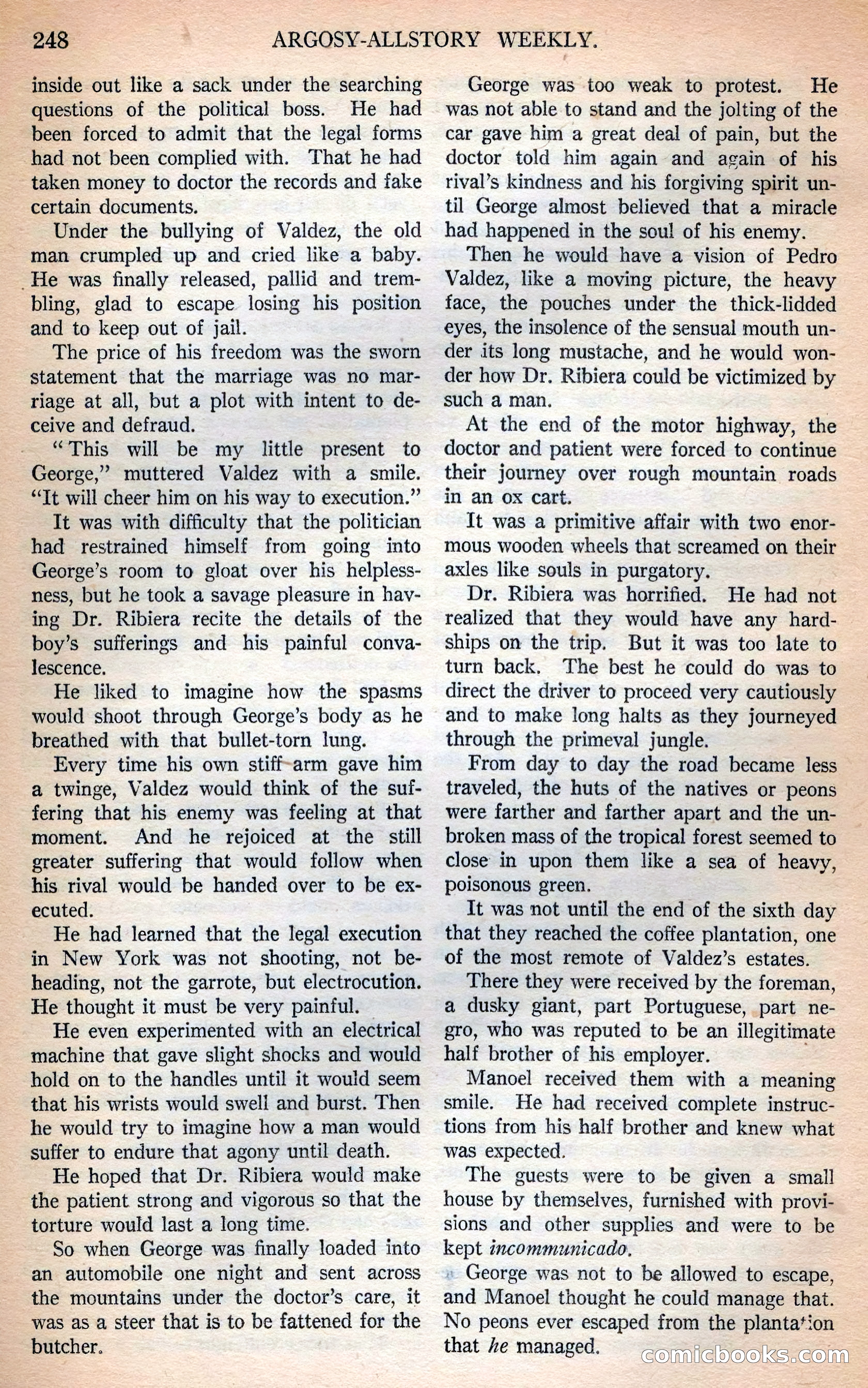 Argosy All-Story Weekly — page 92 of 166