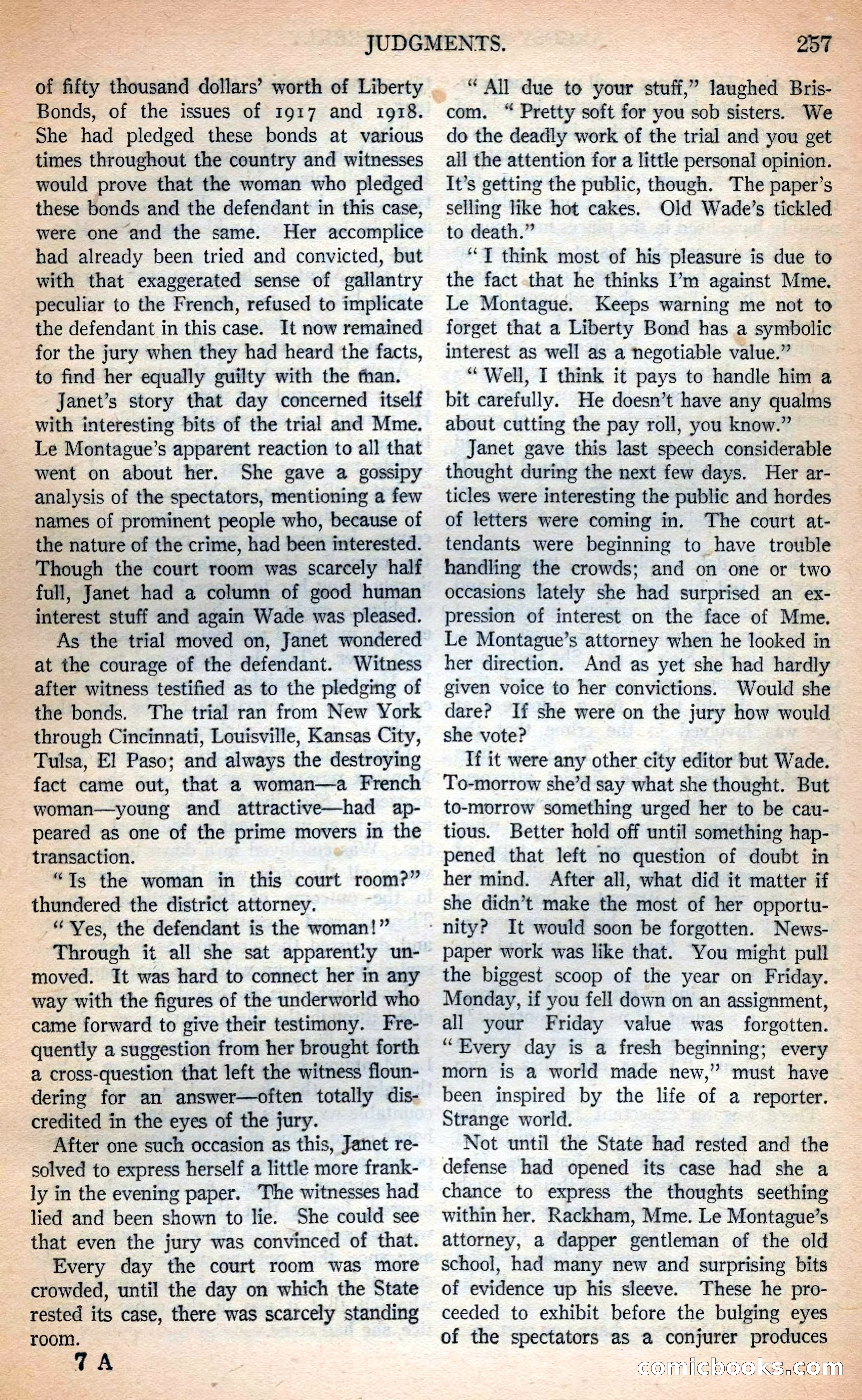 Argosy All-Story Weekly — page 101 of 166
