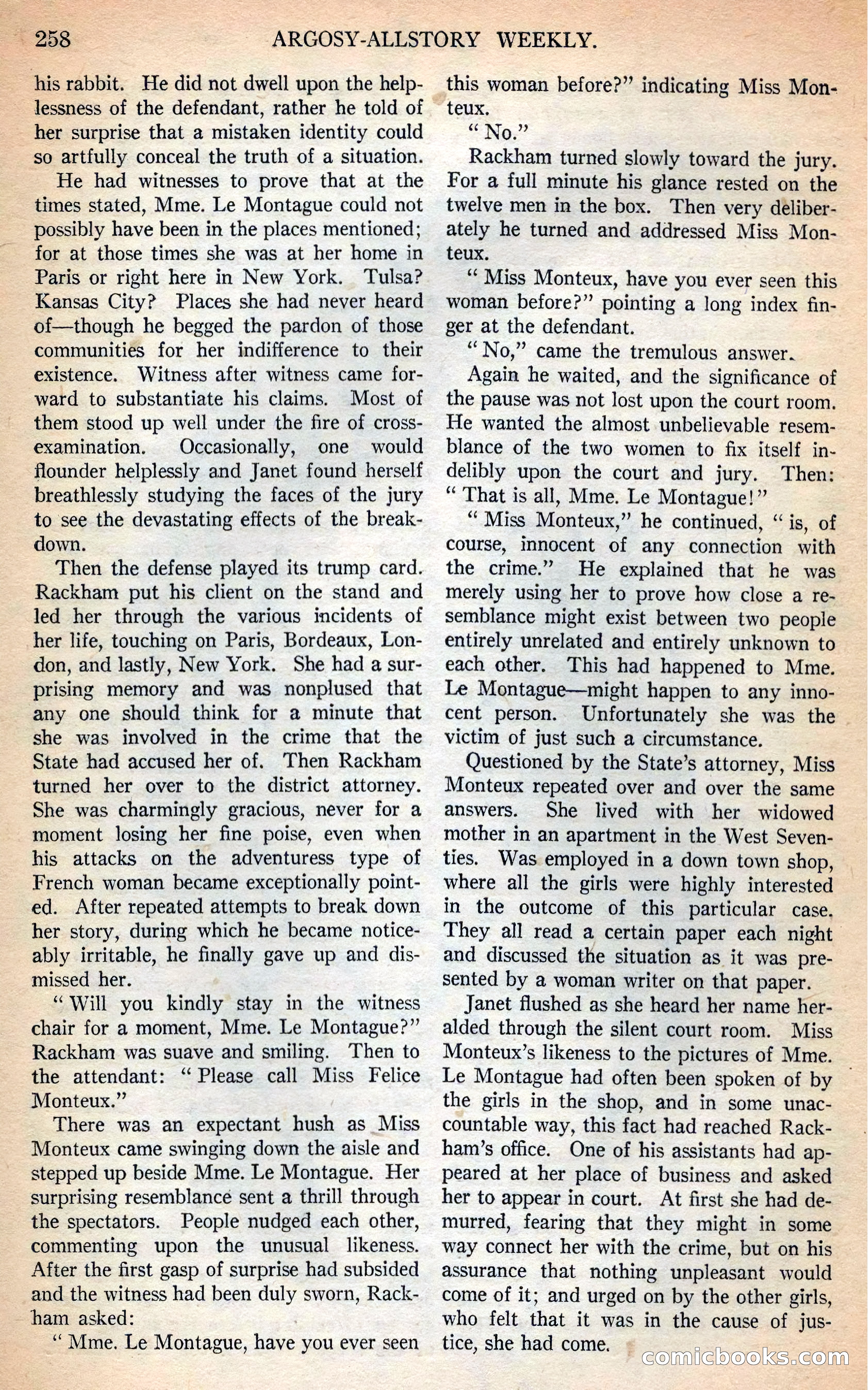 Argosy All-Story Weekly — page 102 of 166