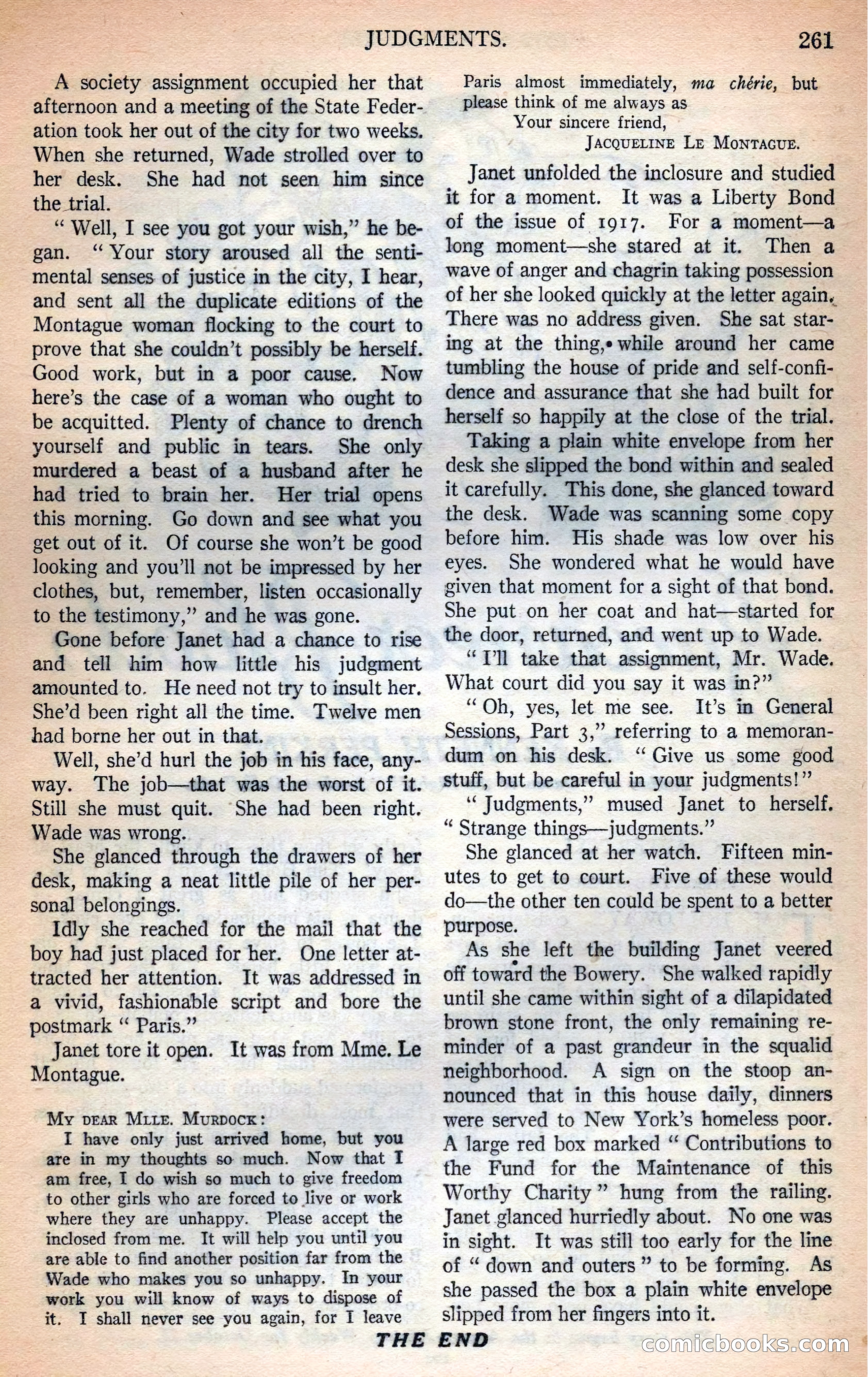 Argosy All-Story Weekly — page 105 of 166