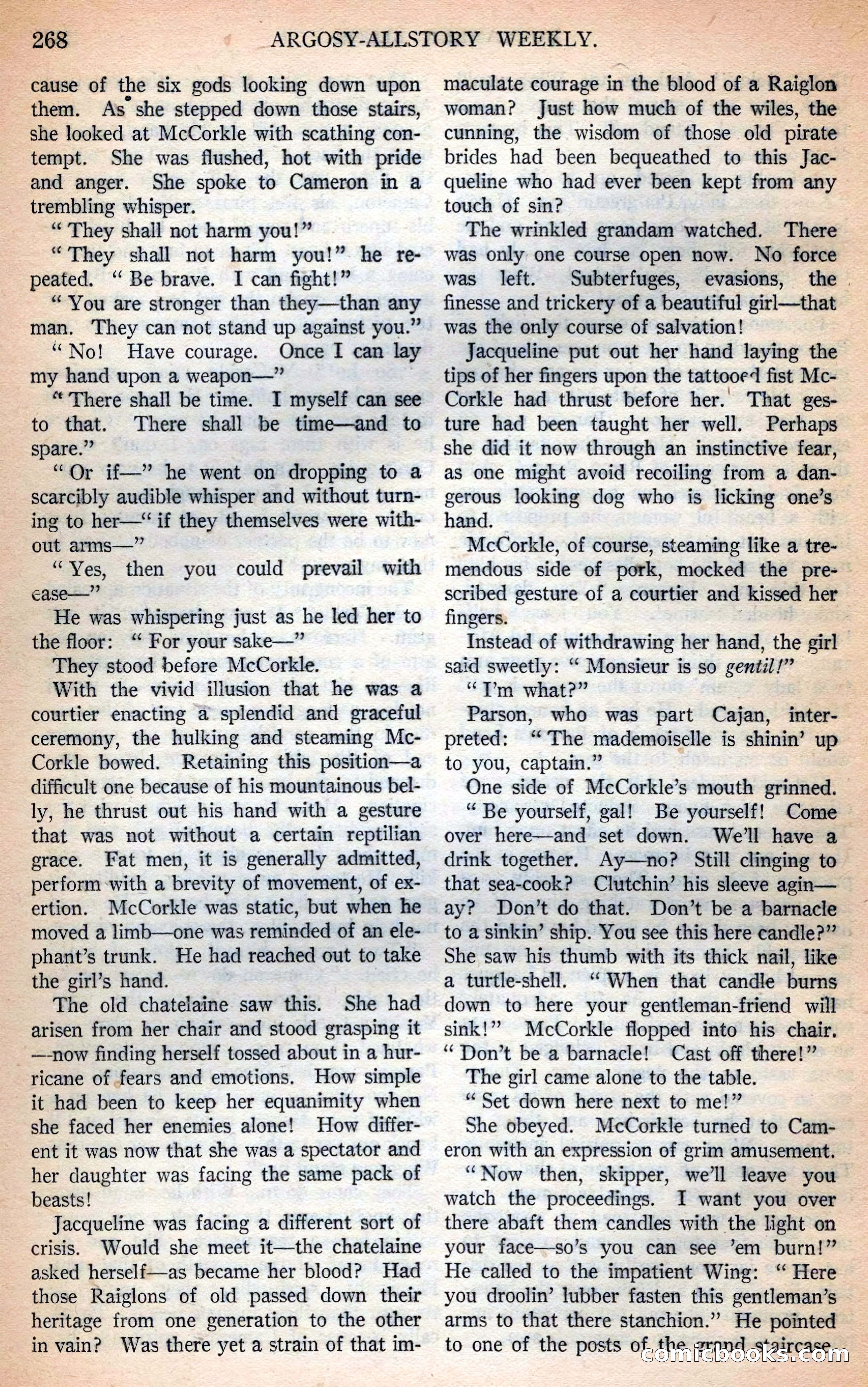 Argosy All-Story Weekly — page 112 of 166