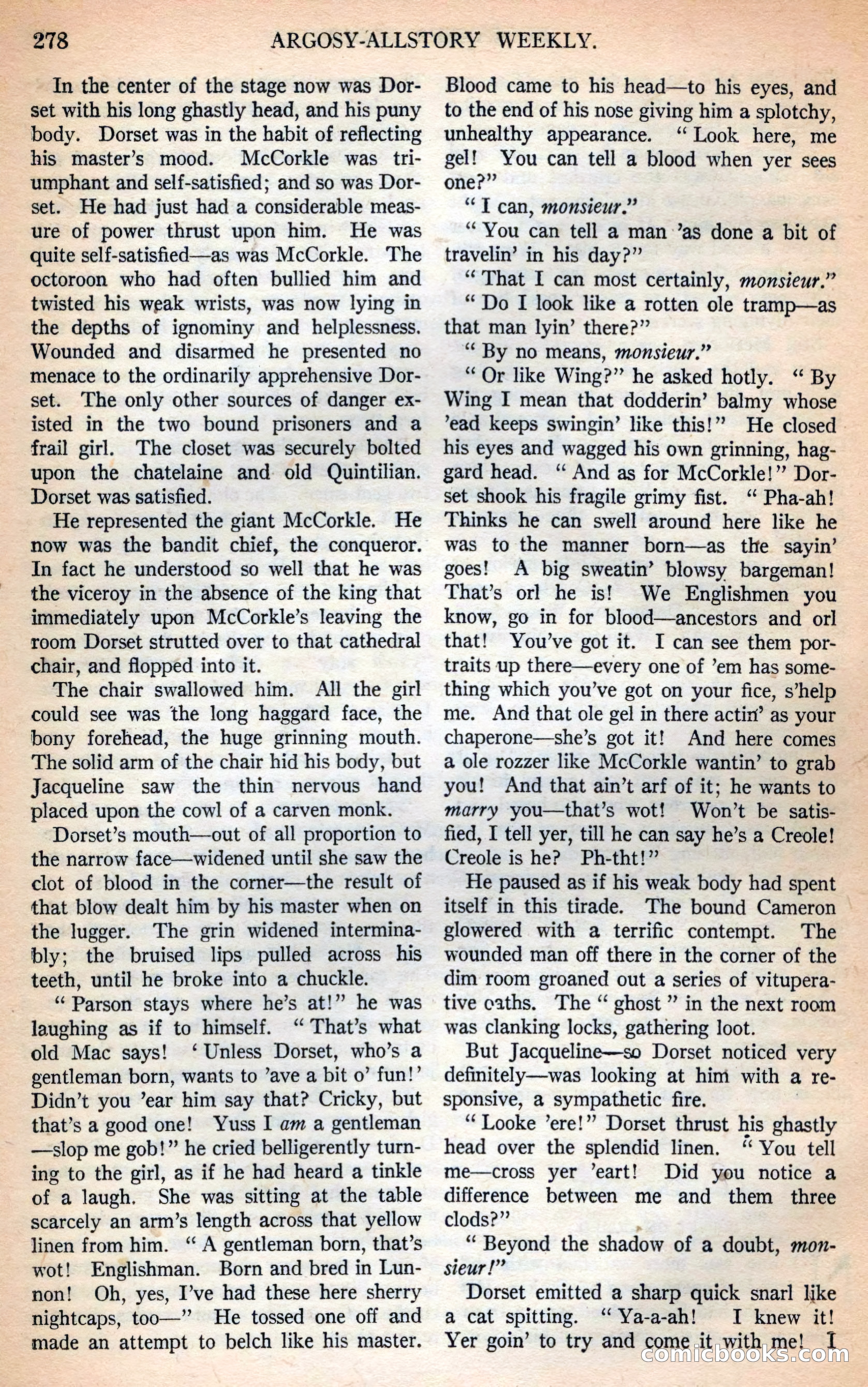 Argosy All-Story Weekly — page 122 of 166