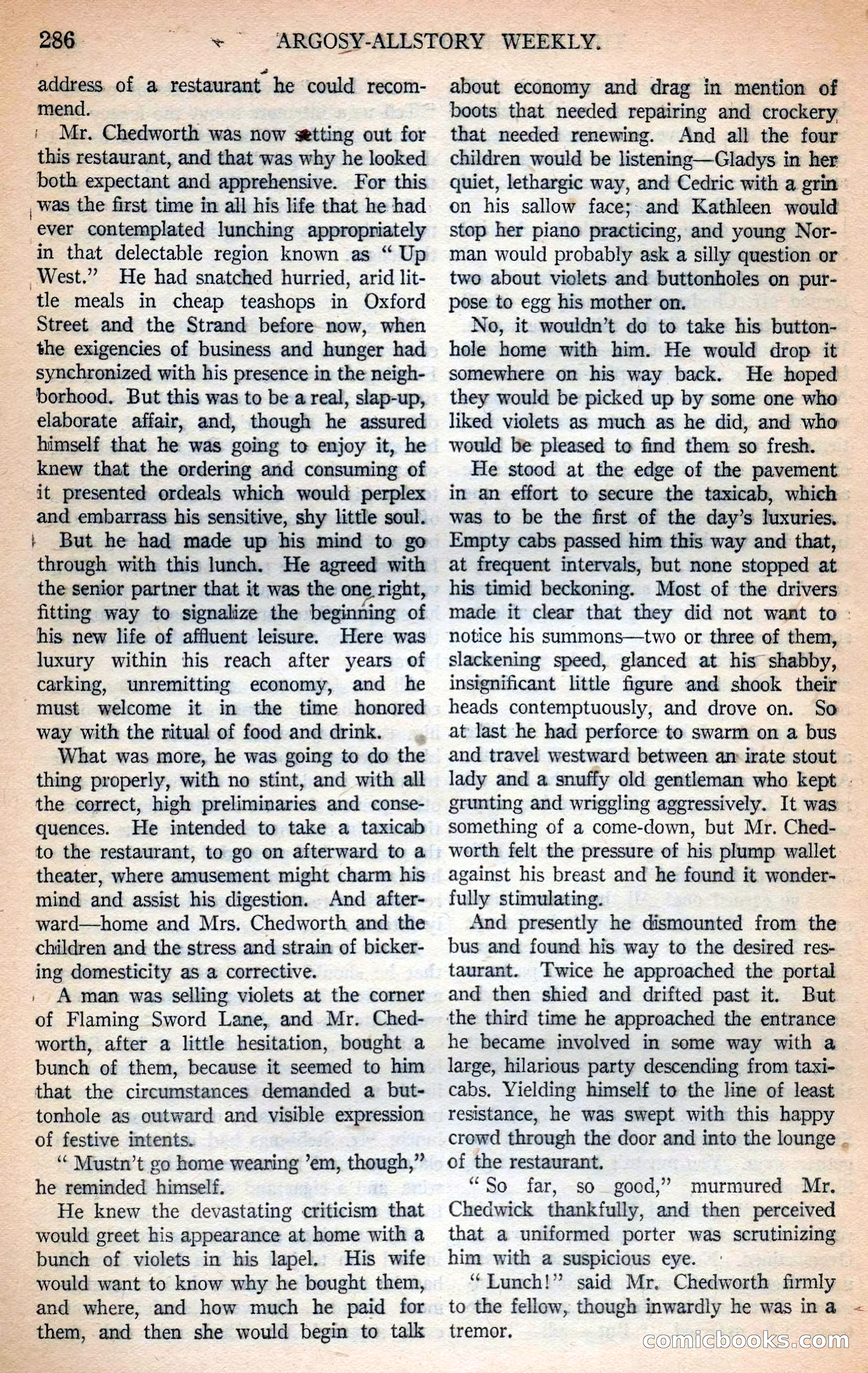 Argosy All-Story Weekly — page 130 of 166