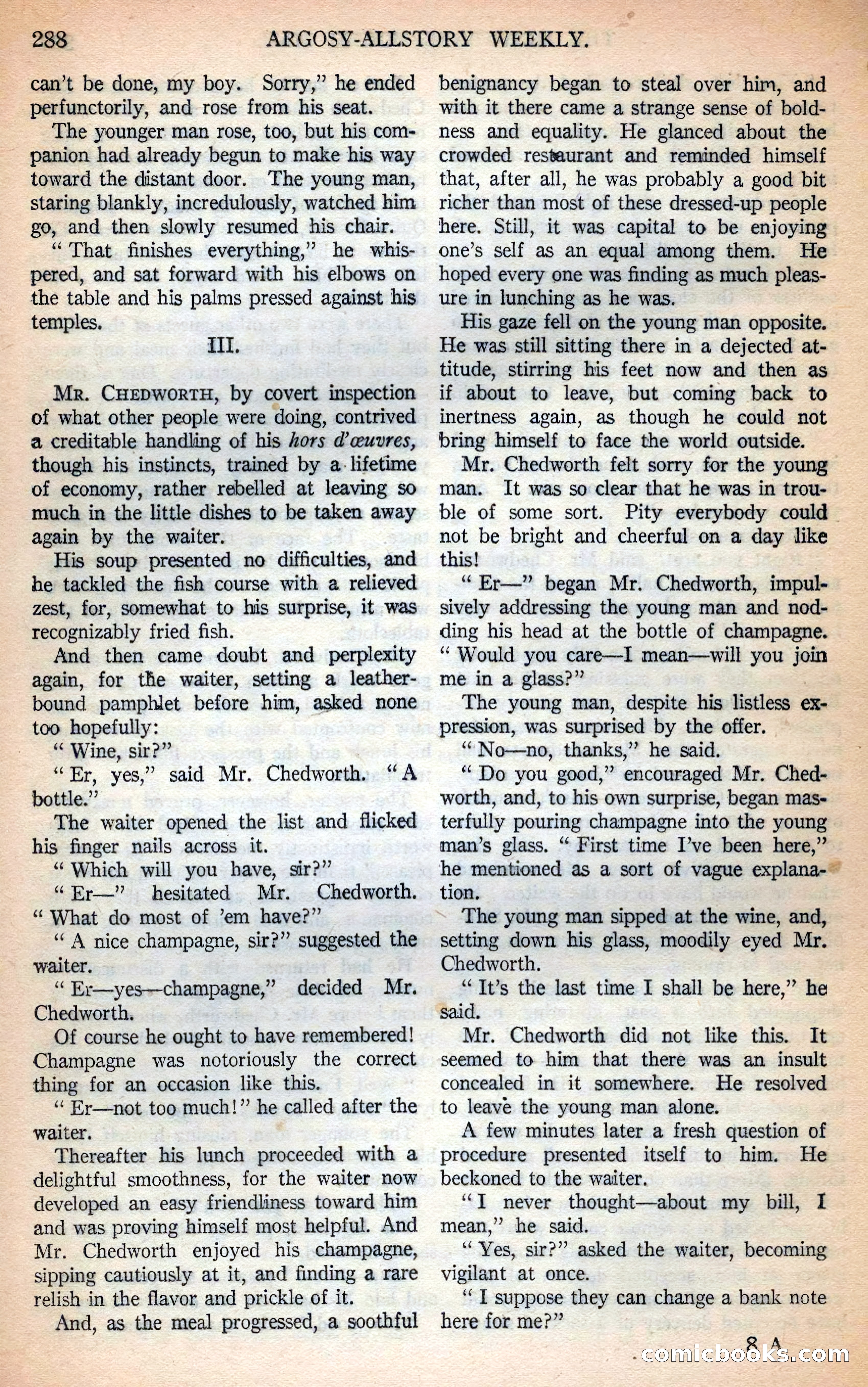 Argosy All-Story Weekly — page 132 of 166